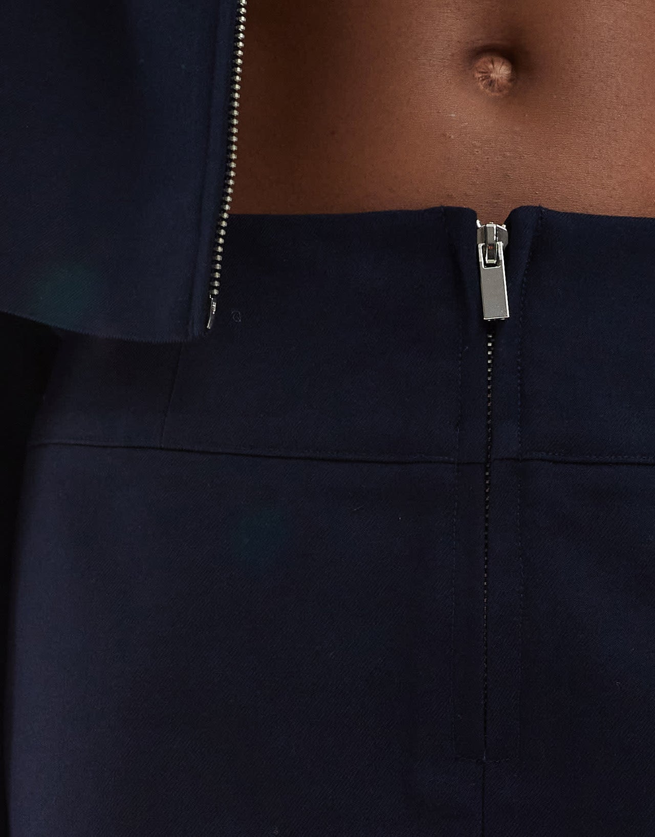 NA-KD co-ord mini skirt in navy - ASOS Sample Sale