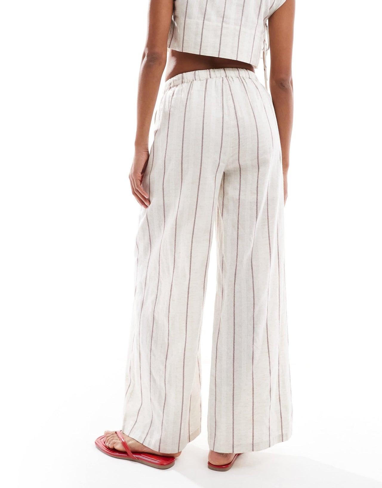 Native Youth striped wide leg co-ord trousers in multi - ASOS Sample Sale