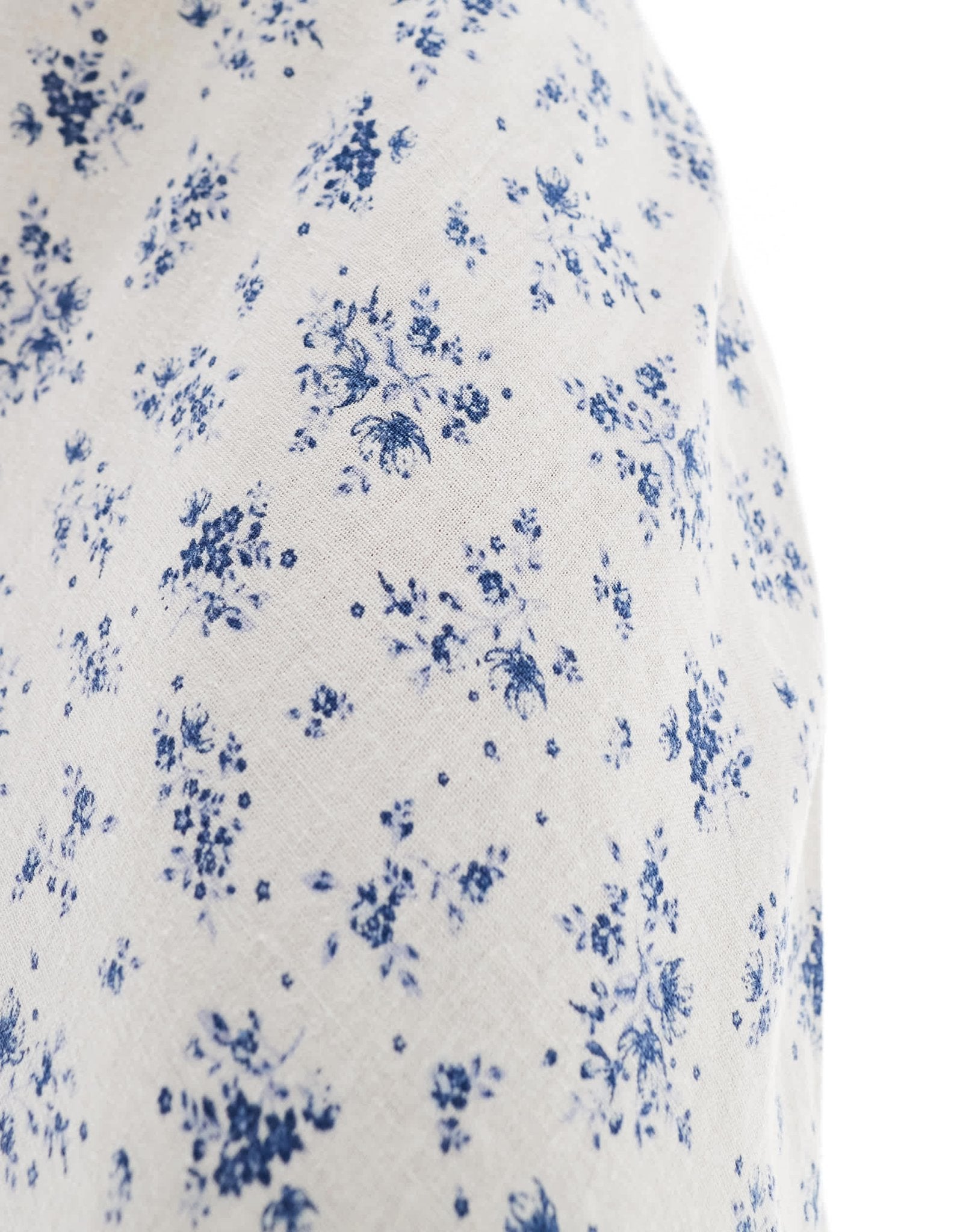 New Look co-ord linen blend ditsy floral skirt in cream - ASOS Sample Sale