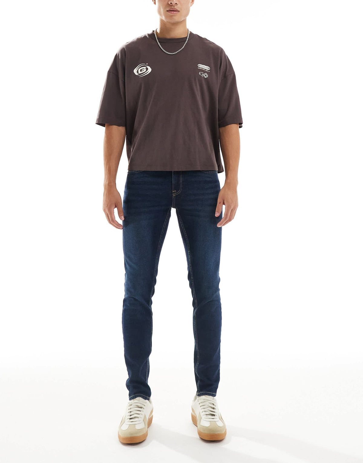 New Look skinny jeans in indigo - ASOS Sample Sale
