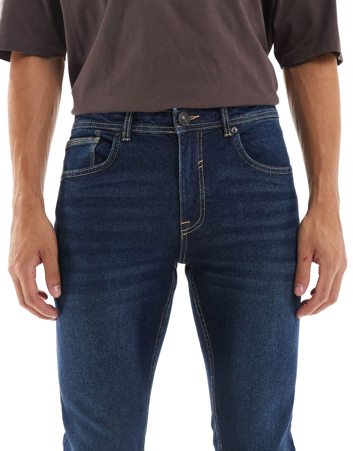 New Look skinny jeans in indigo - ASOS Sample Sale