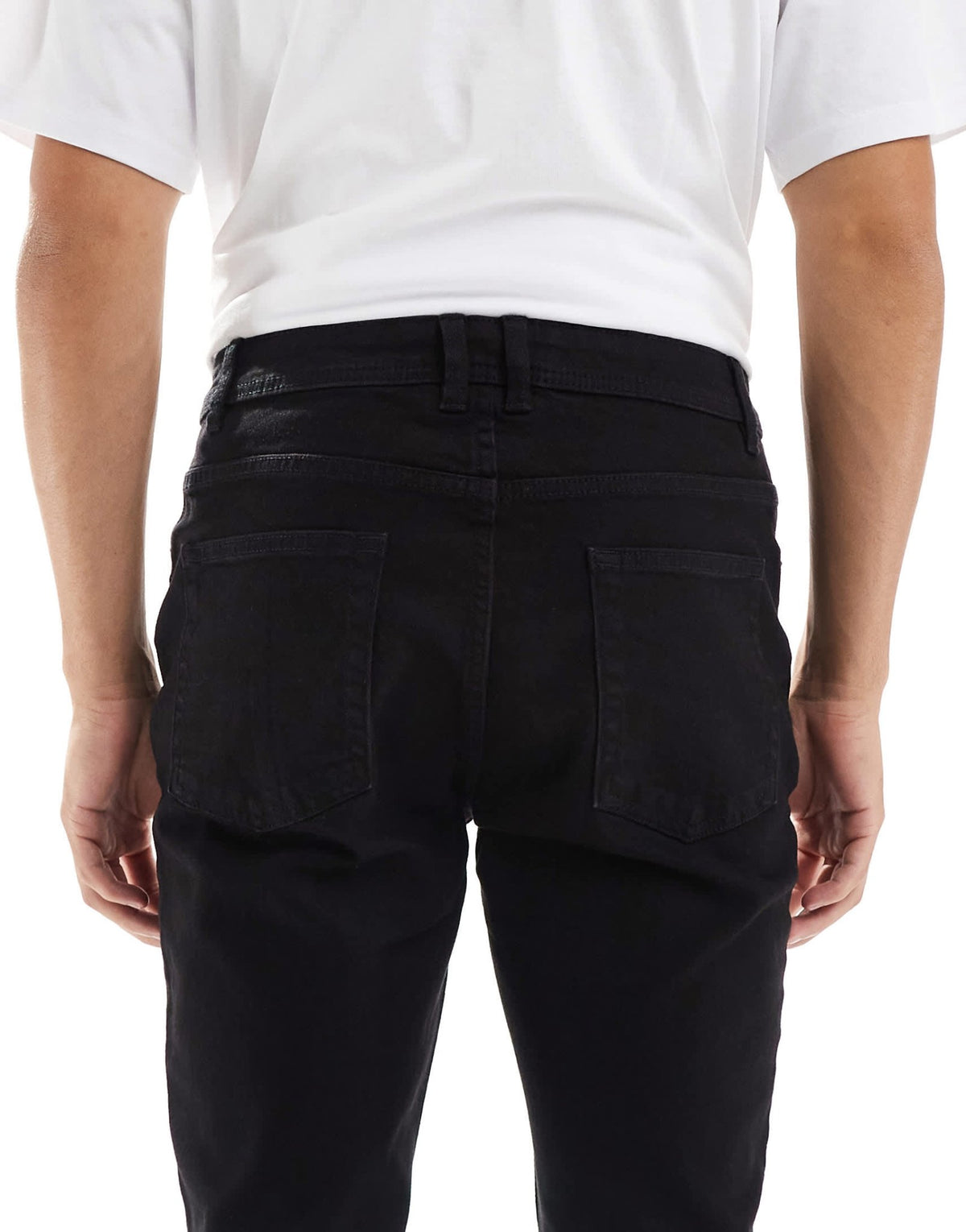 New Look slim fit jeans in black - ASOS Sample Sale
