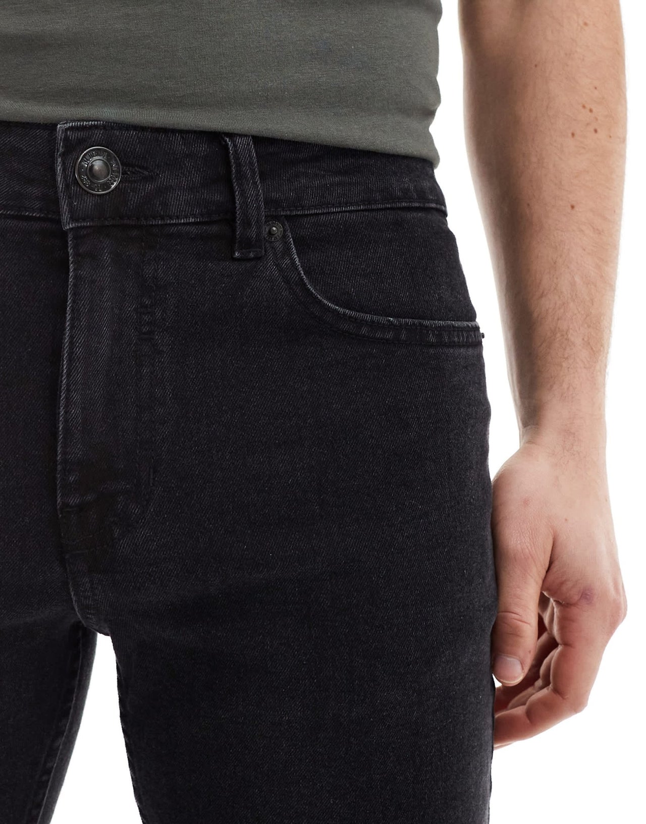 New Look super skinny jeans in black - ASOS Sample Sale