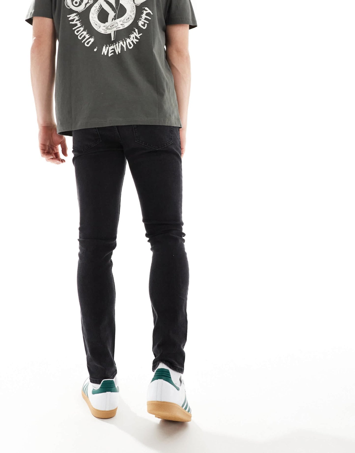 New Look super skinny jeans in black - ASOS Sample Sale