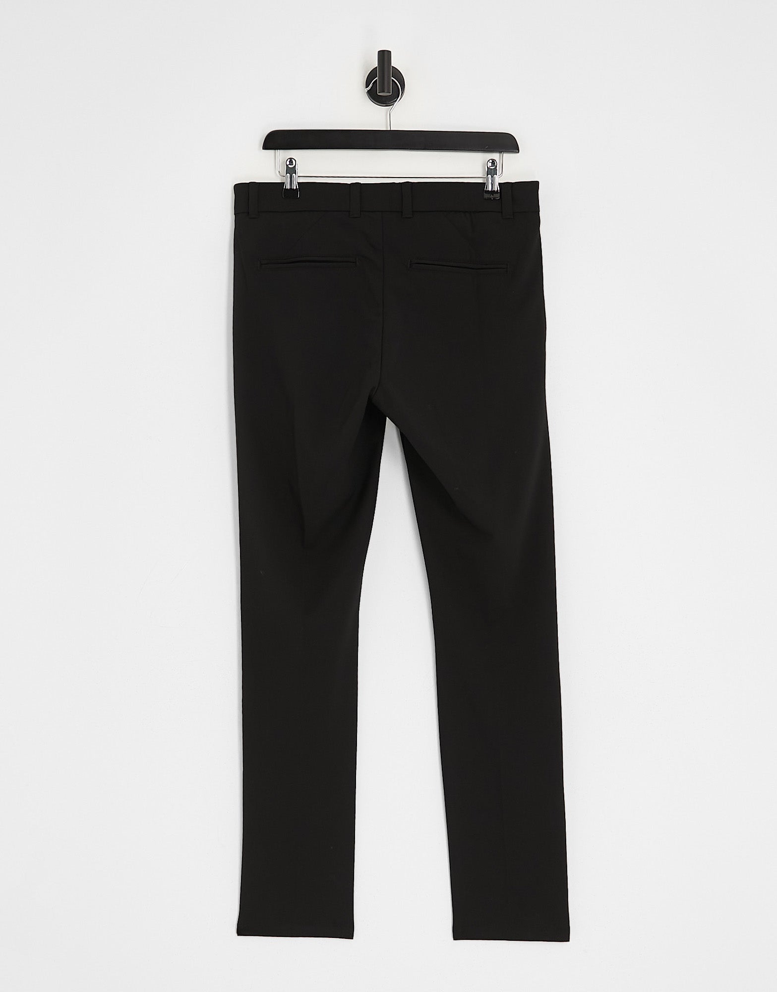 New Look super skinny suit trouser in black - ASOS Sample Sale