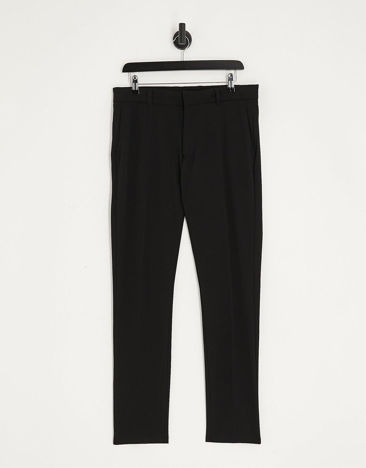 New Look super skinny suit trouser in black - ASOS Sample Sale