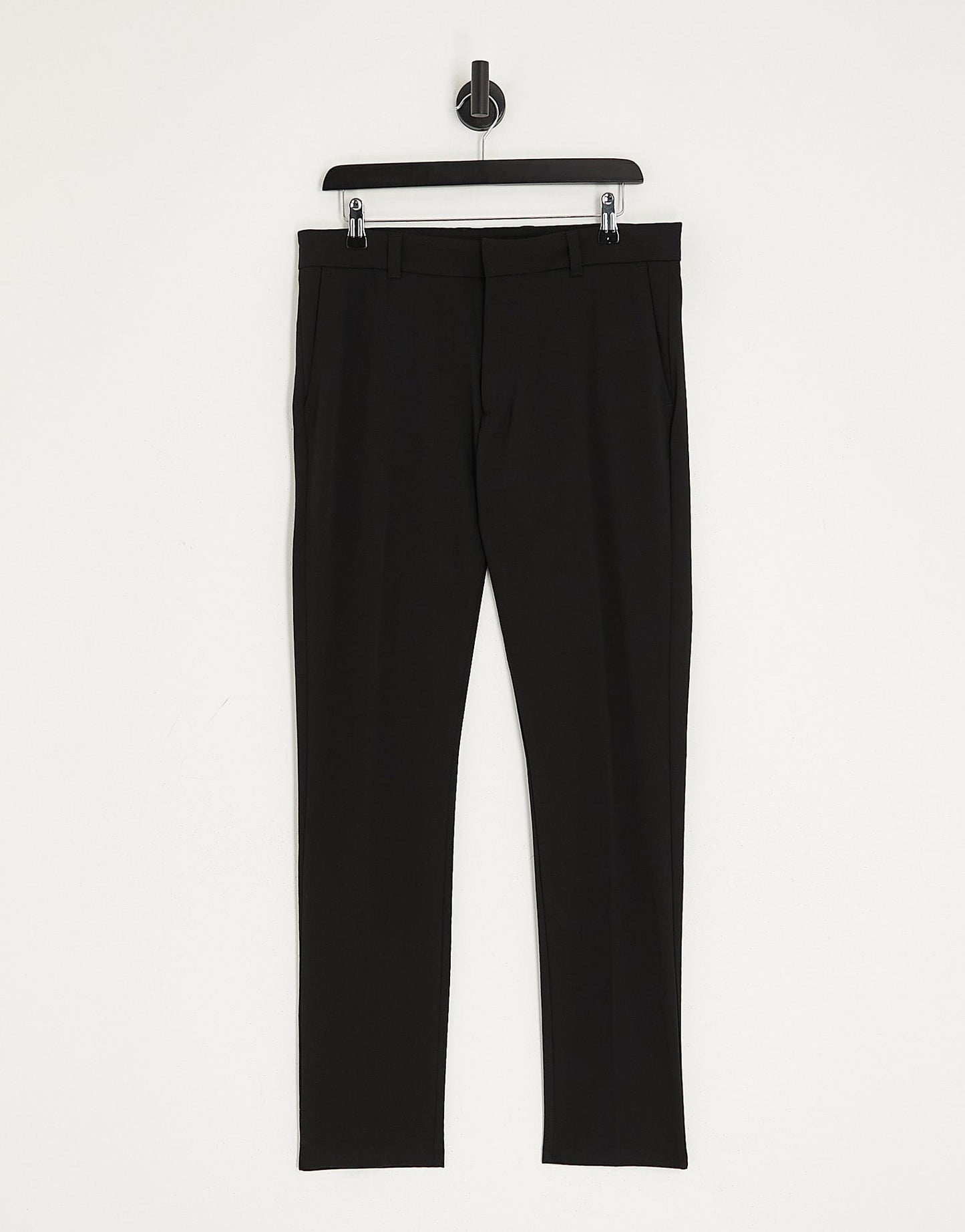 New Look super skinny suit trouser in black - ASOS Sample Sale