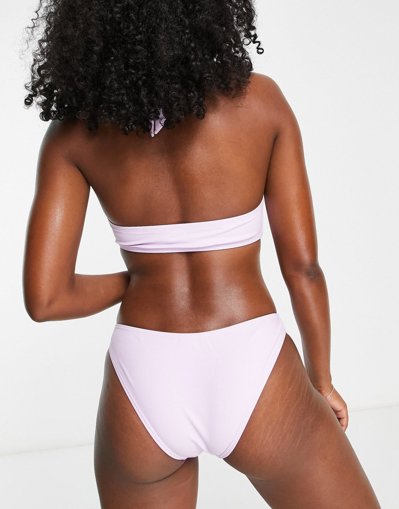New Look v bikini bottoms in lilac - ASOS Sample Sale