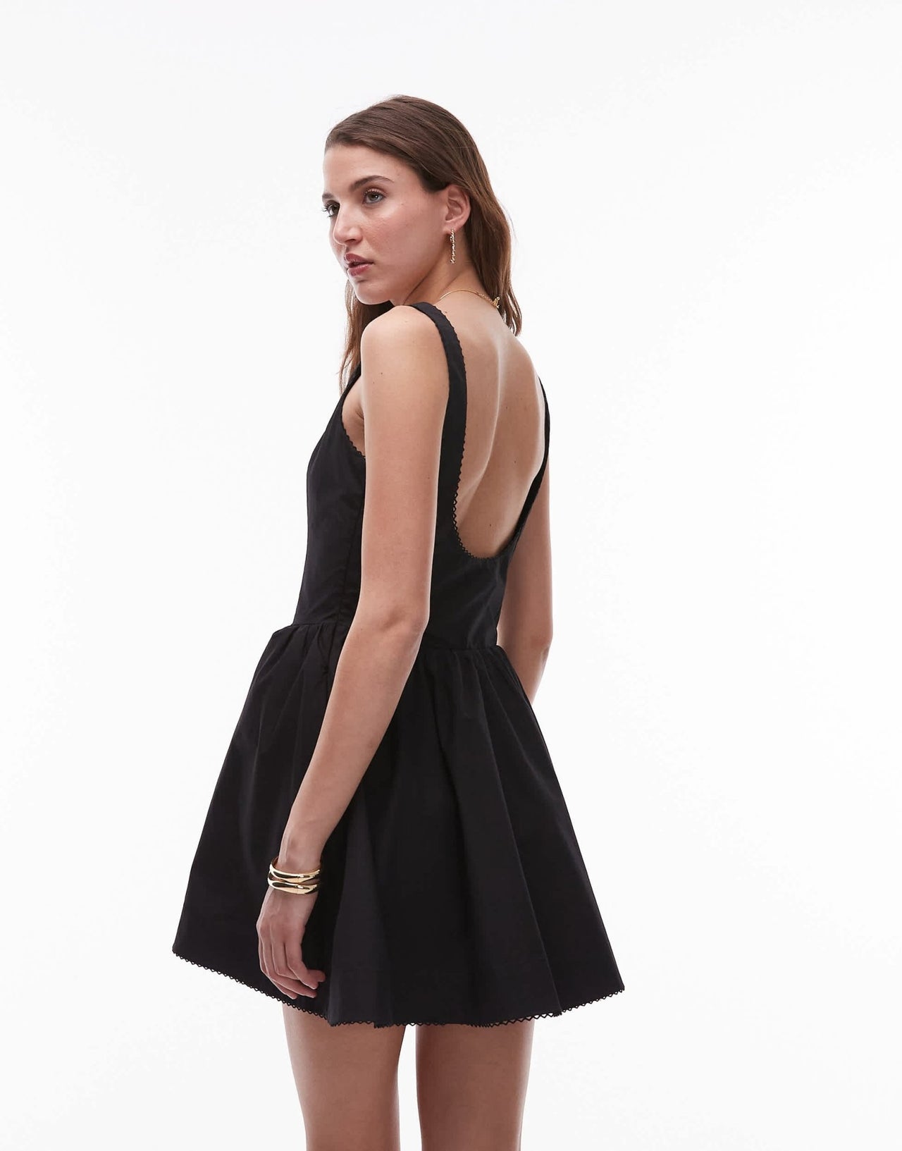Nia kennedy corset mini dress in black - ASOS Sample Sale
