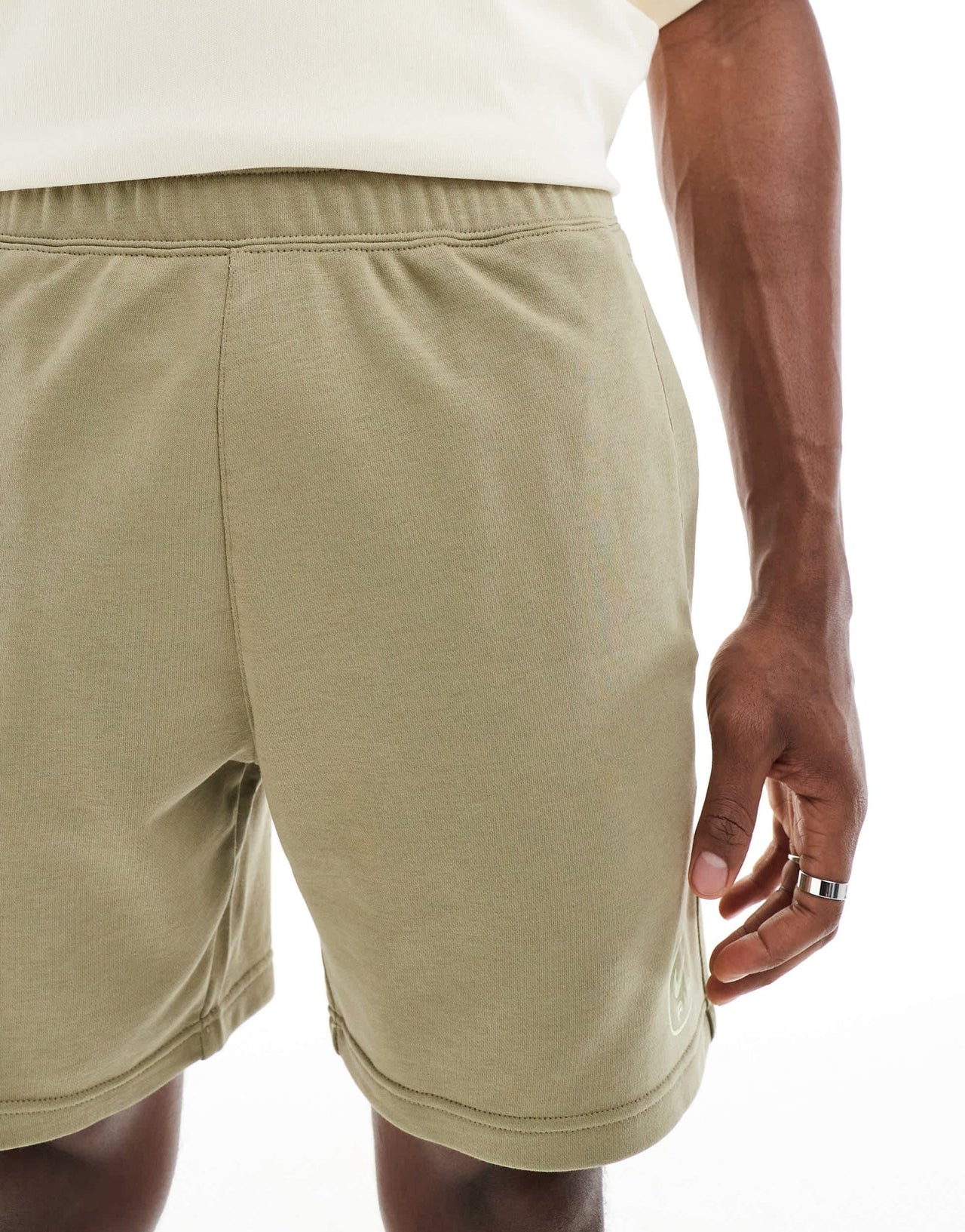Nike Air French Terry shorts in khaki - ASOS Sample Sale