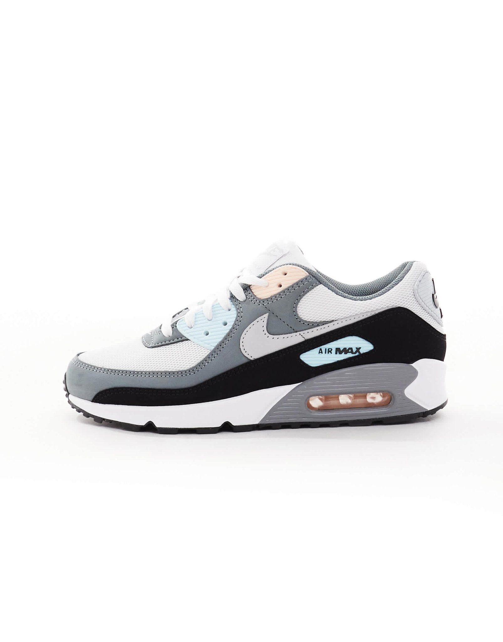Nike Air Max 90 trainers in blue and coral - ASOS Sample Sale