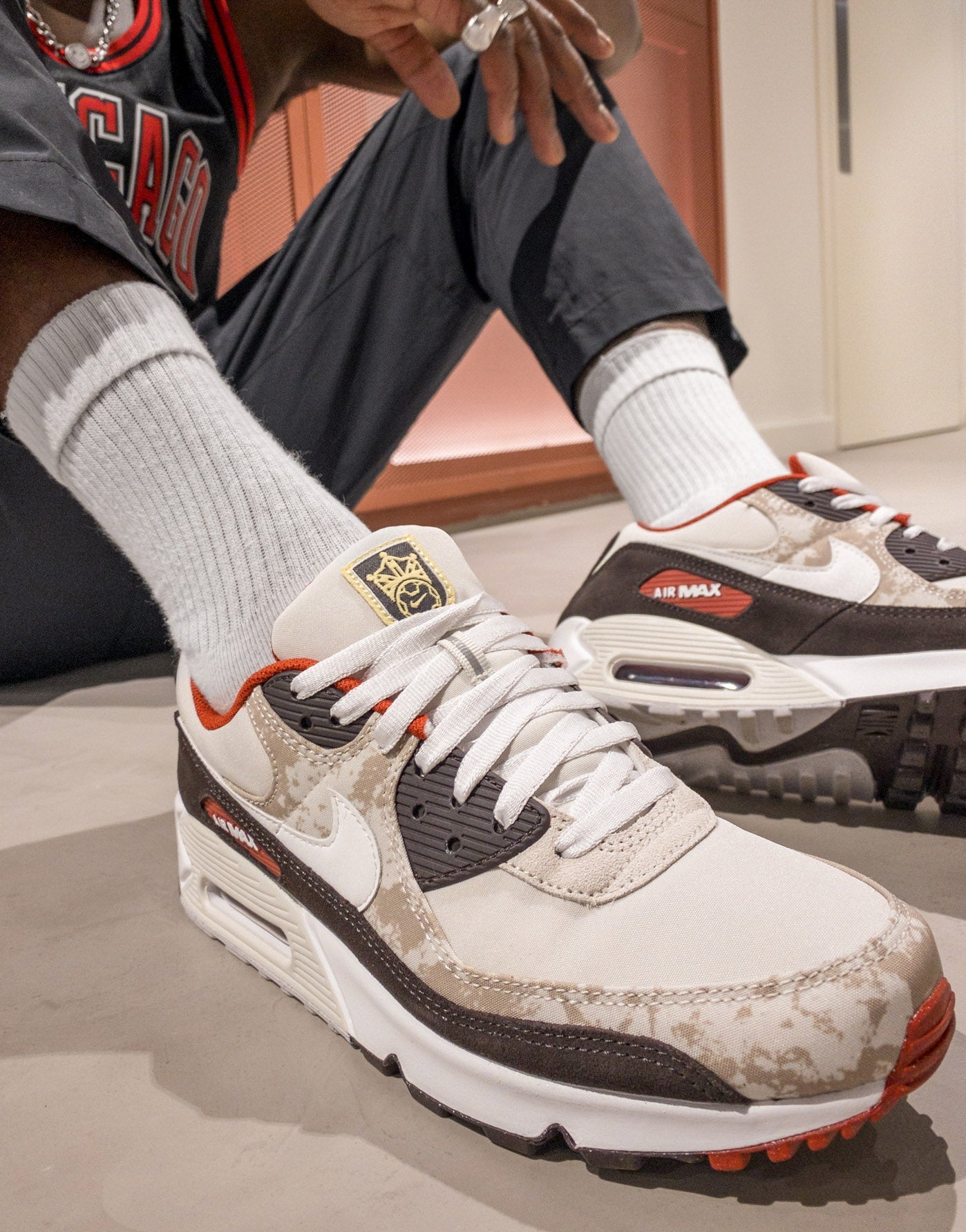 Nike Air Max 90 trainers in stone - ASOS Sample Sale
