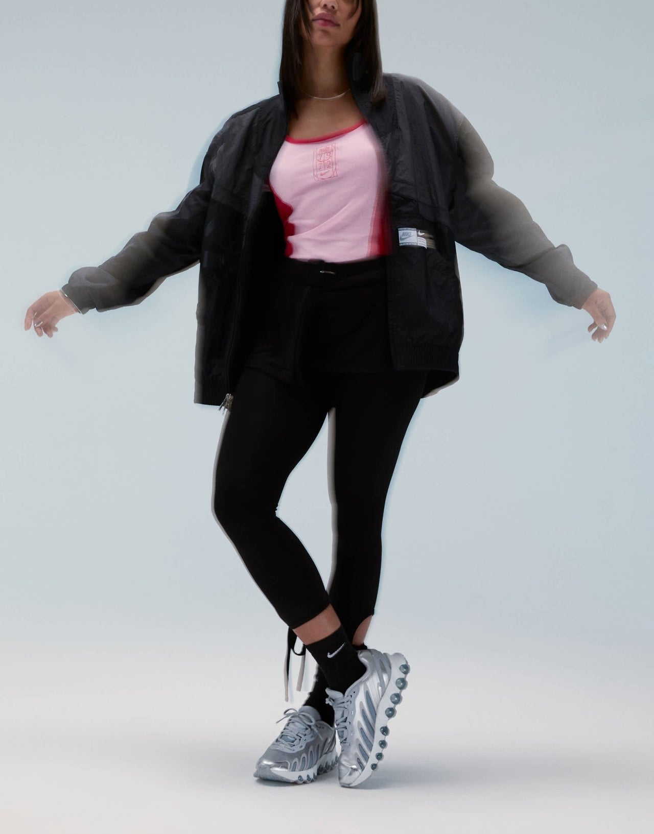 Nike Air Max DN8 trainers in white and silver - ASOS Sample Sale
