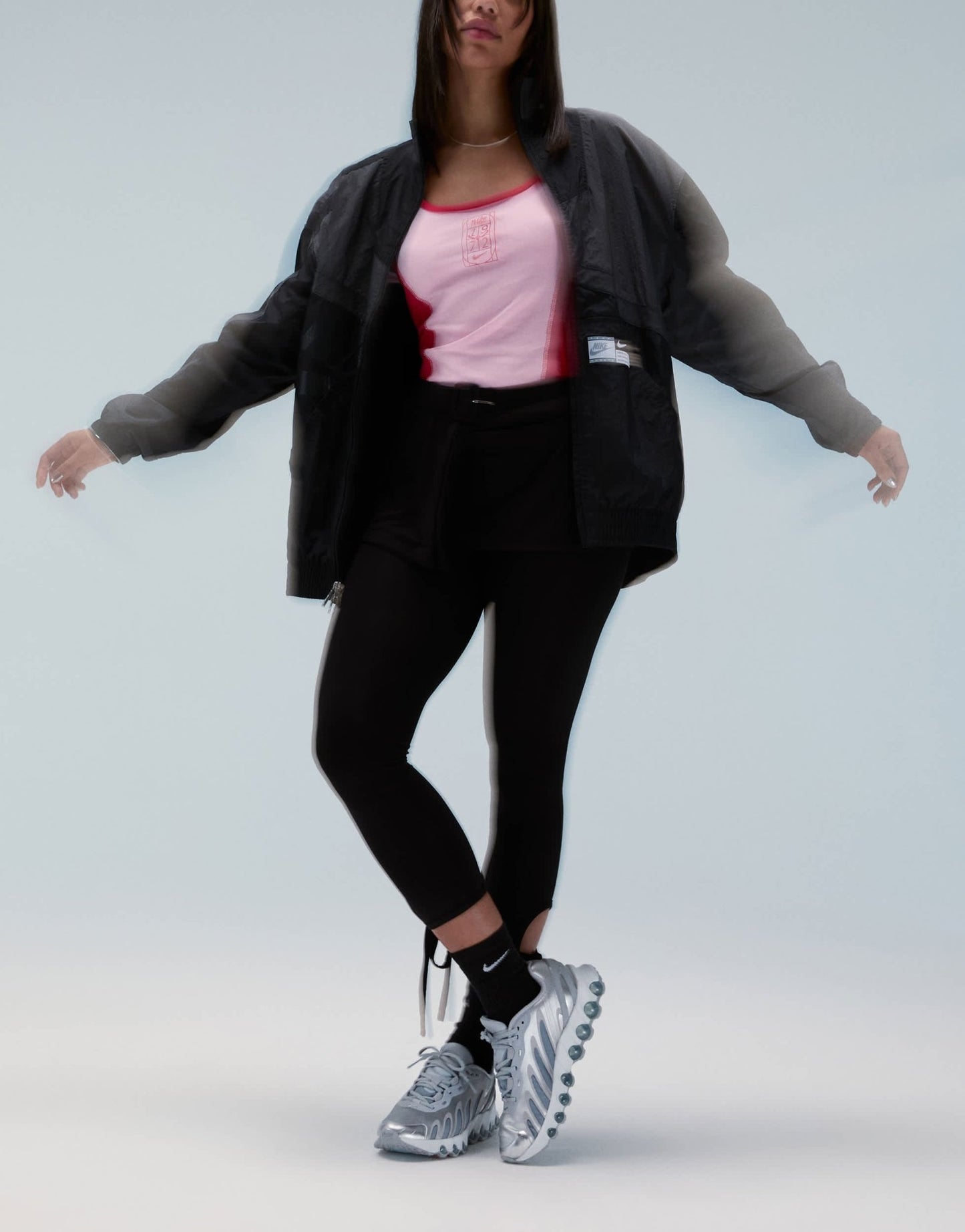 Nike Air Max DN8 trainers in white and silver - ASOS Sample Sale