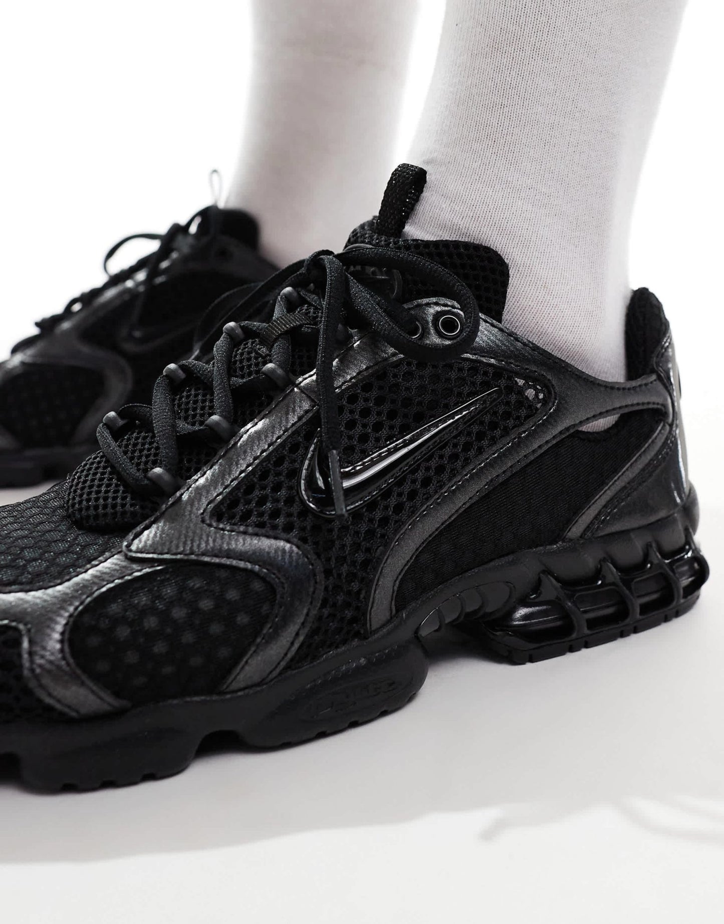Nike Air Zoom Spiridon Cage 2 trainers in black - ASOS Sample Sale