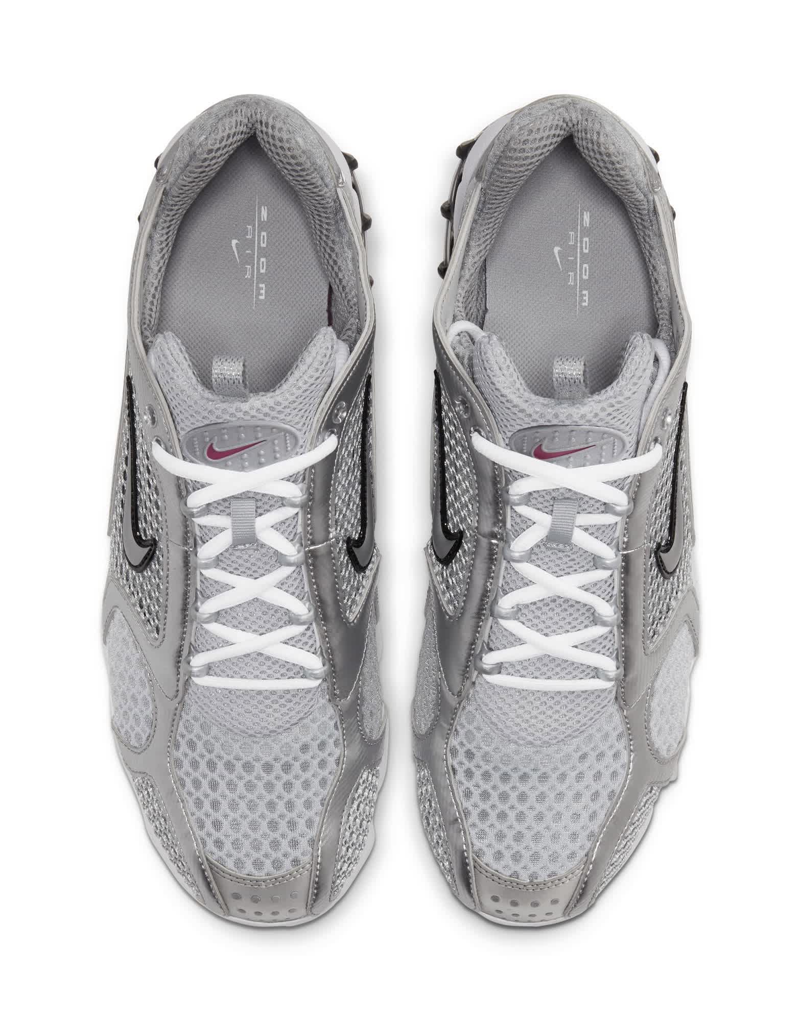 Nike Air Zoom Spiridon Cage 2 trainers in silver - ASOS Sample Sale