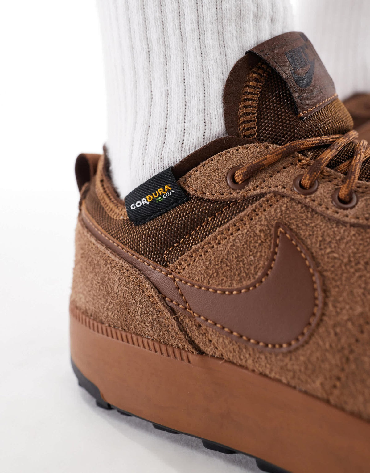 Nike C1ty Premium trainers in brown - ASOS Sample Sale