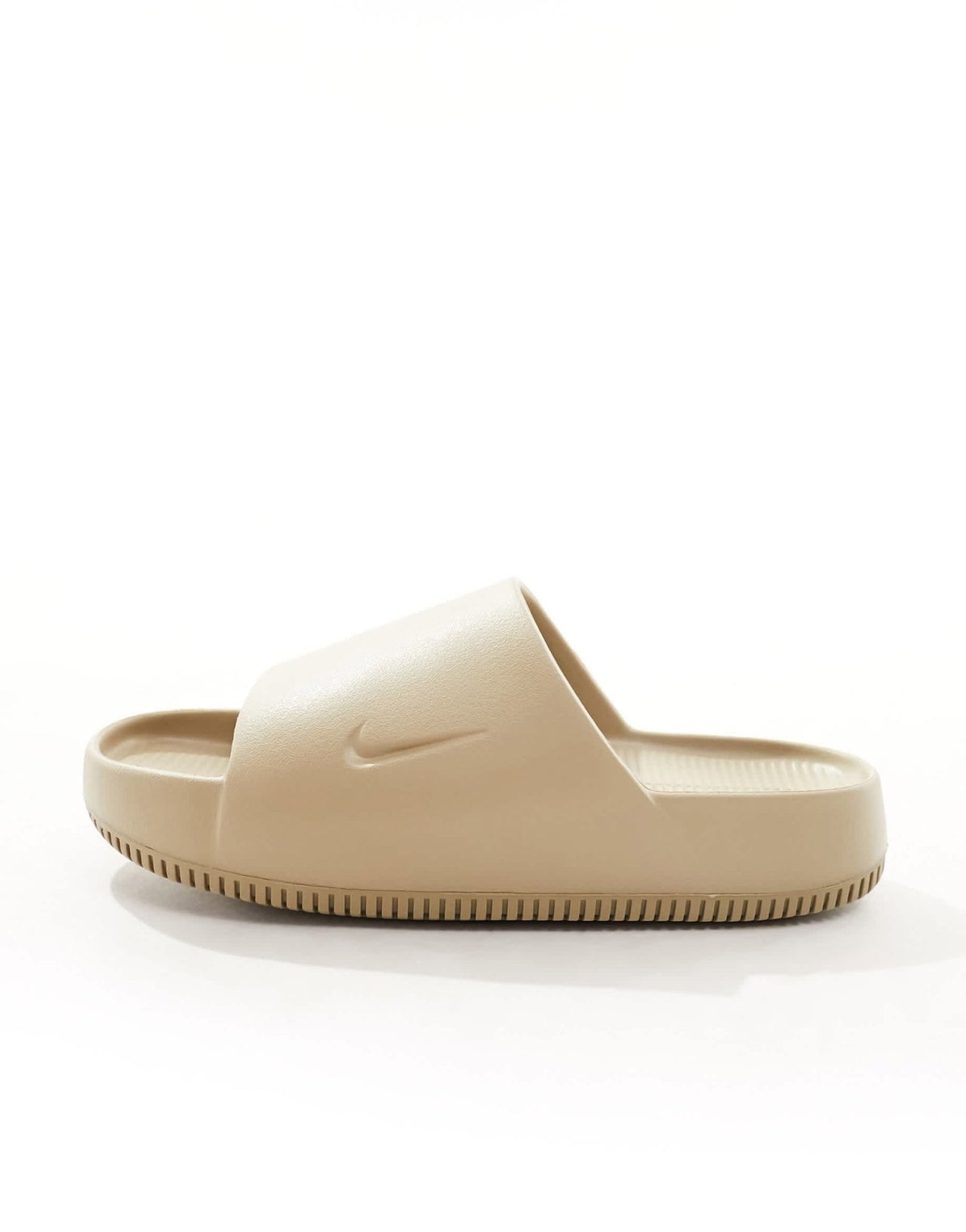 Nike Calm sliders in beige - ASOS Sample Sale