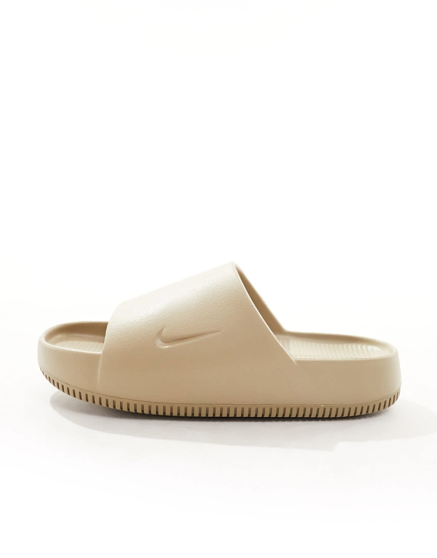 Nike Calm sliders in beige - ASOS Sample Sale