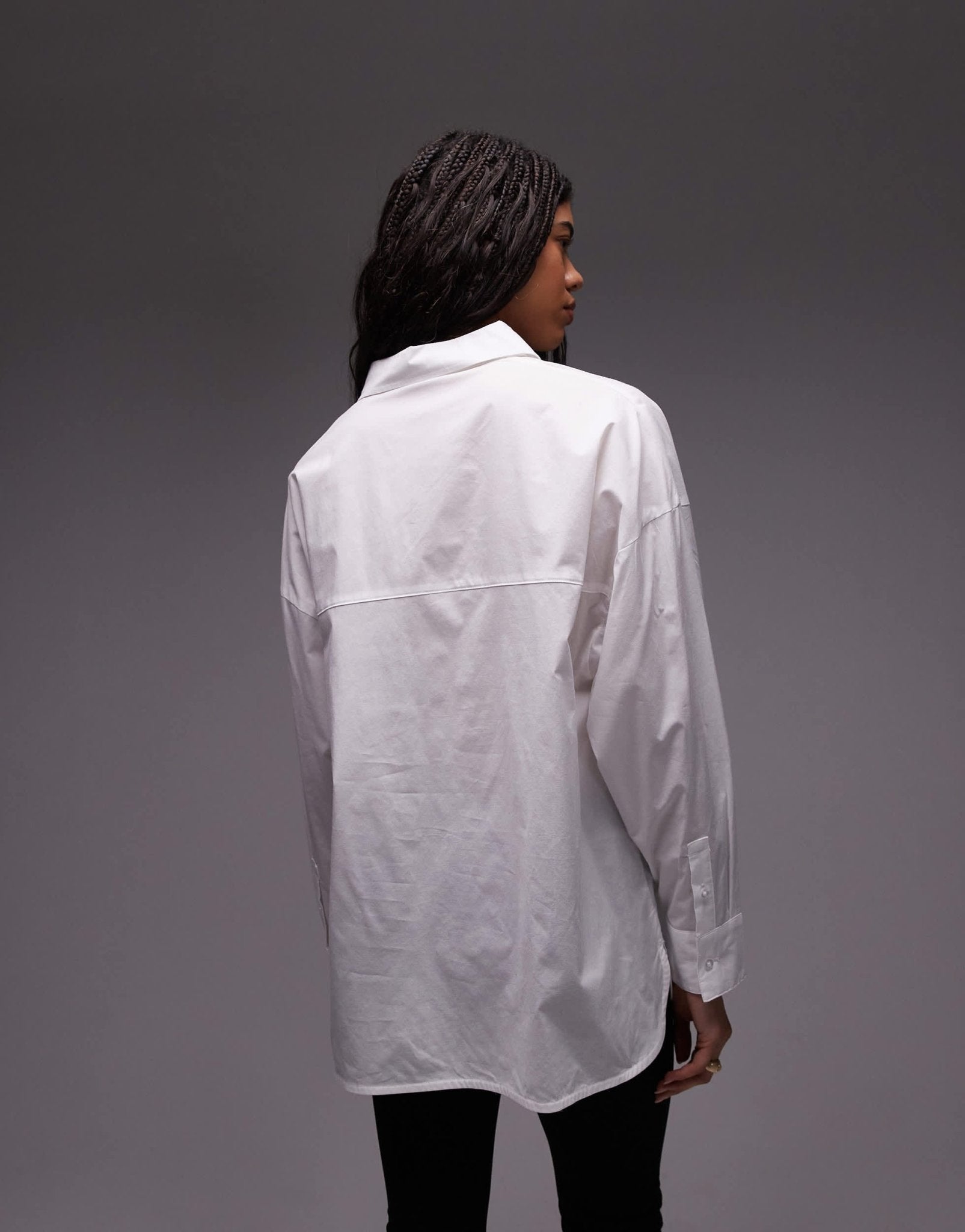 Nike Chill Poplin oversized shirt in white - ASOS Sample Sale
