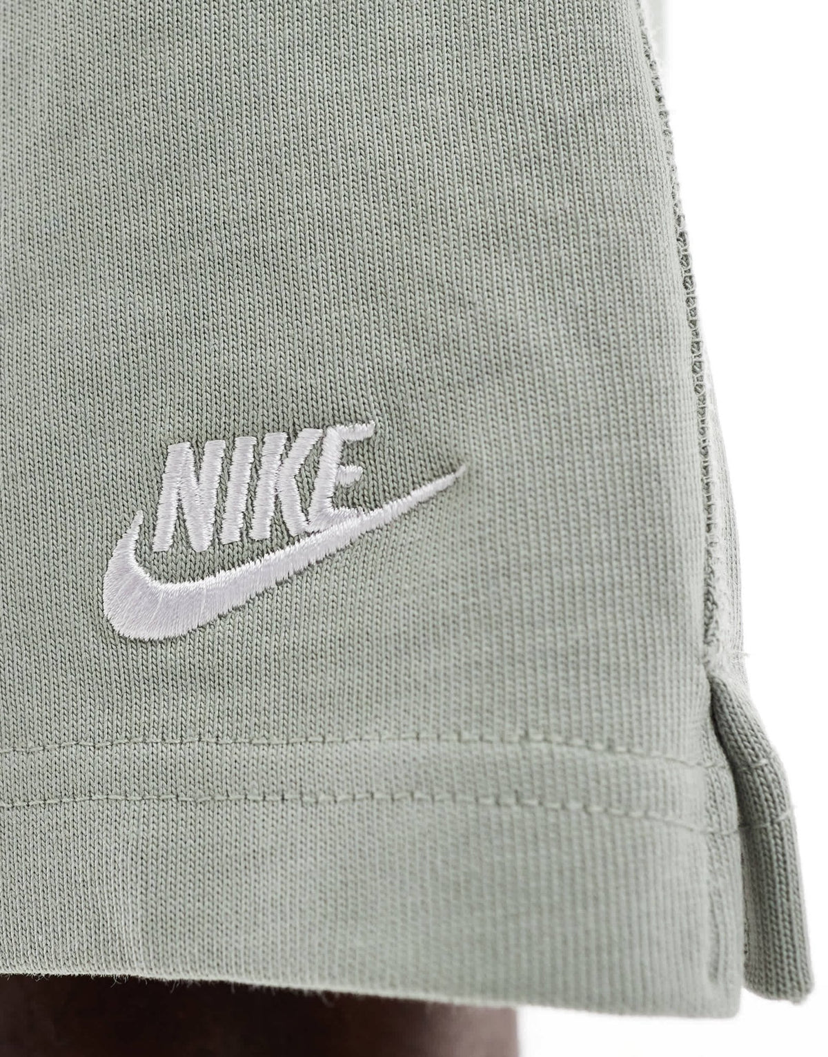 Nike Club knit shorts in green - ASOS Sample Sale