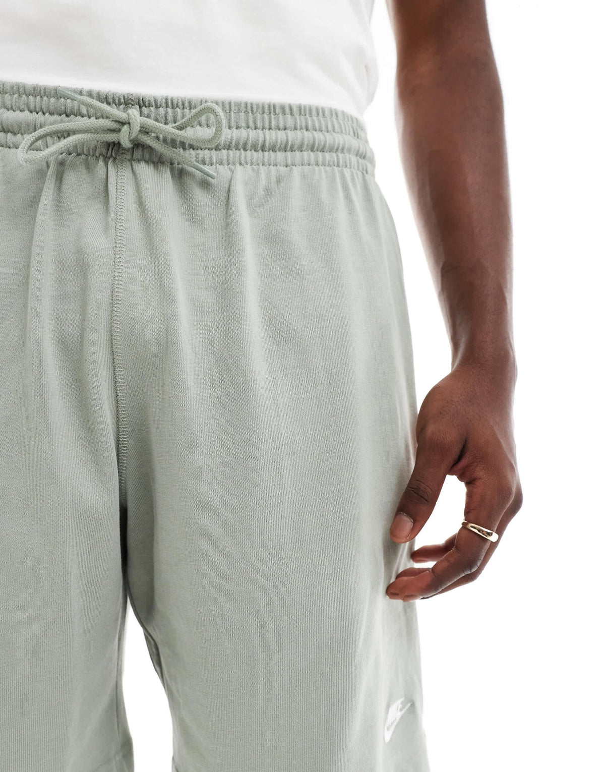 Nike Club knit shorts in green - ASOS Sample Sale