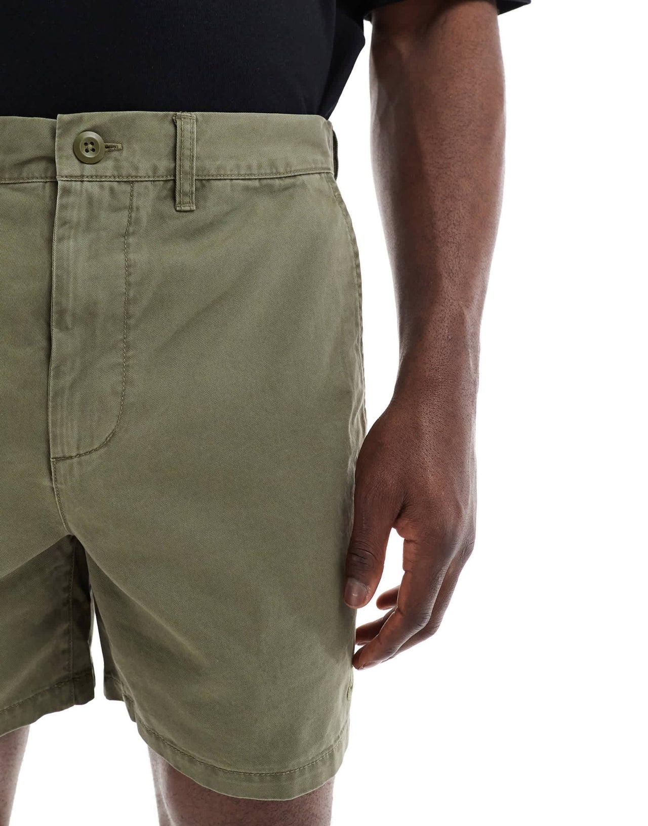 Nike Club washed chino shorts in khaki - ASOS Sample Sale