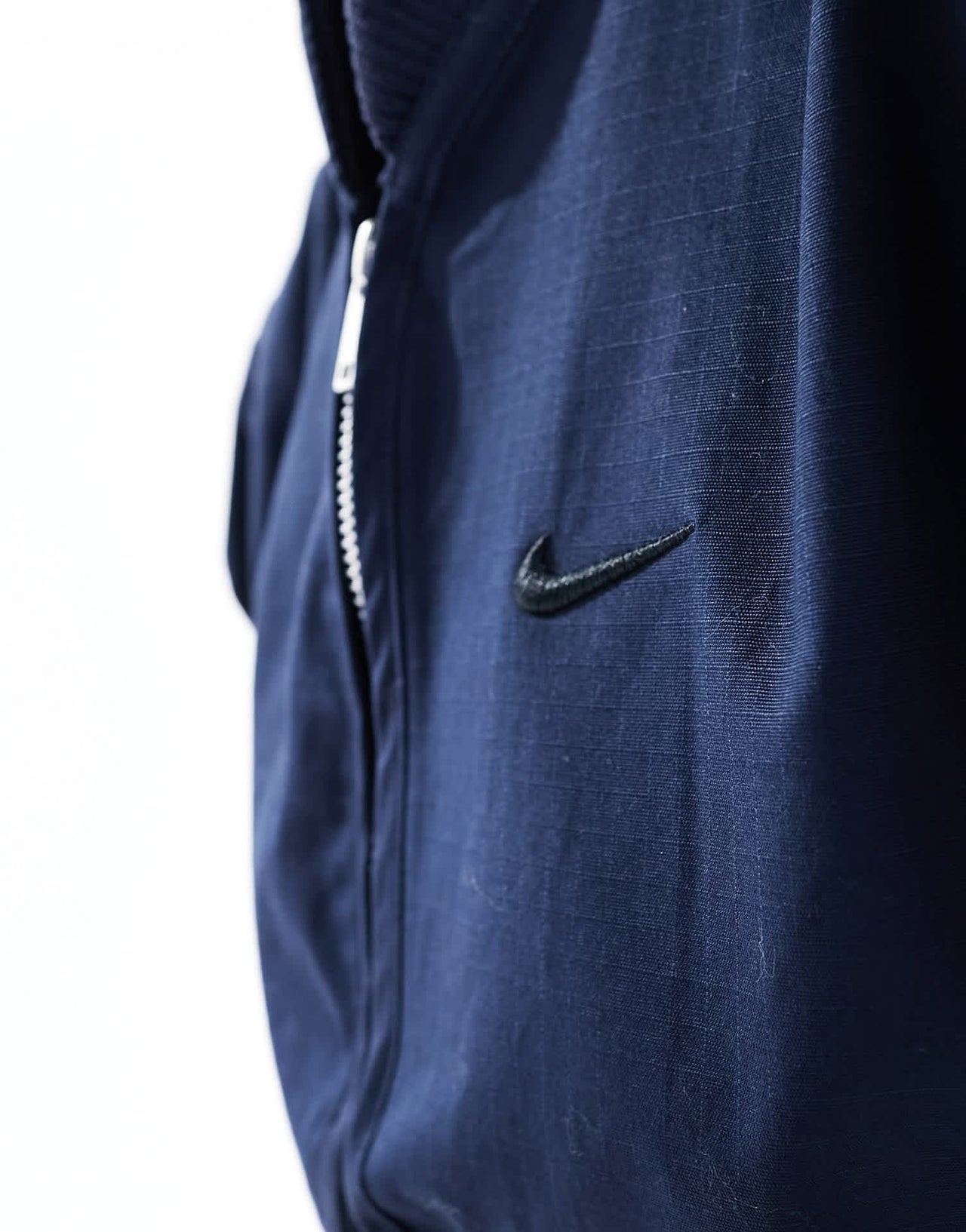 Nike cropped bomber jacket in black - ASOS Sample Sale