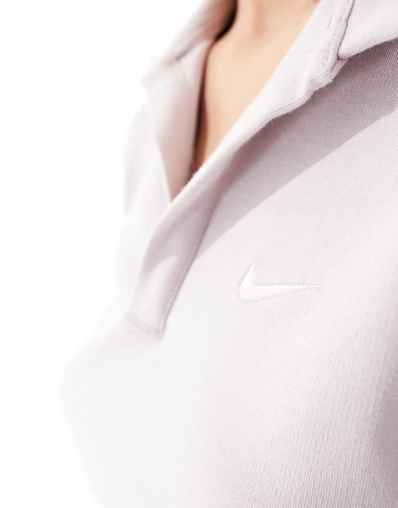 Nike Essentials polo t-shirt in light grey - ASOS Sample Sale