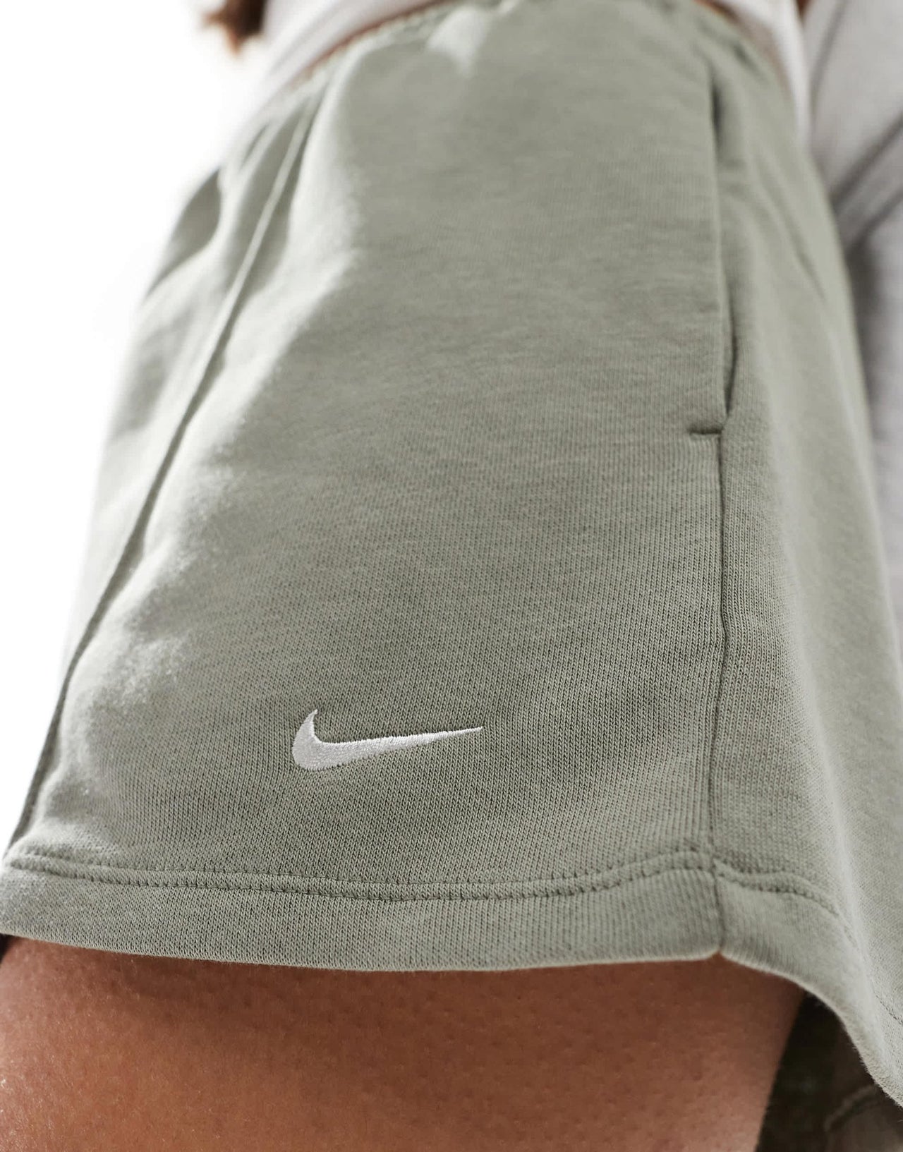 Nike French Terry shorts in grey - ASOS Sample Sale