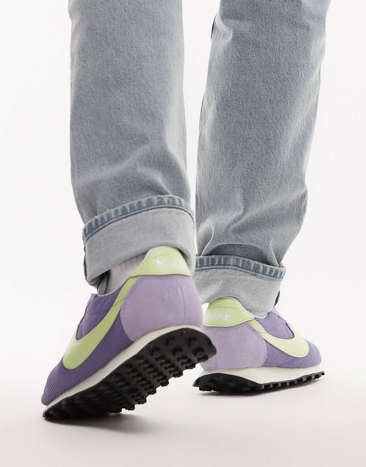 Nike LD-1000 unisex trainers in purple and green - ASOS Sample Sale