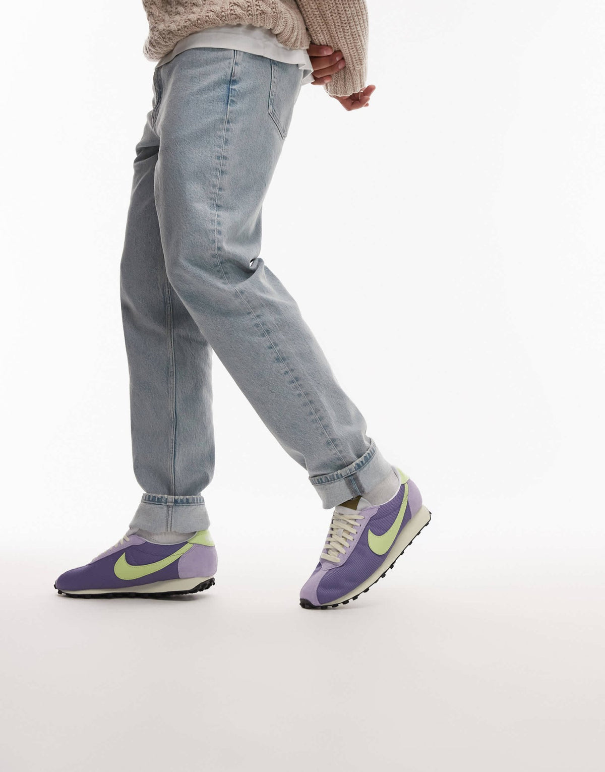 Nike LD-1000 unisex trainers in purple and green - ASOS Sample Sale