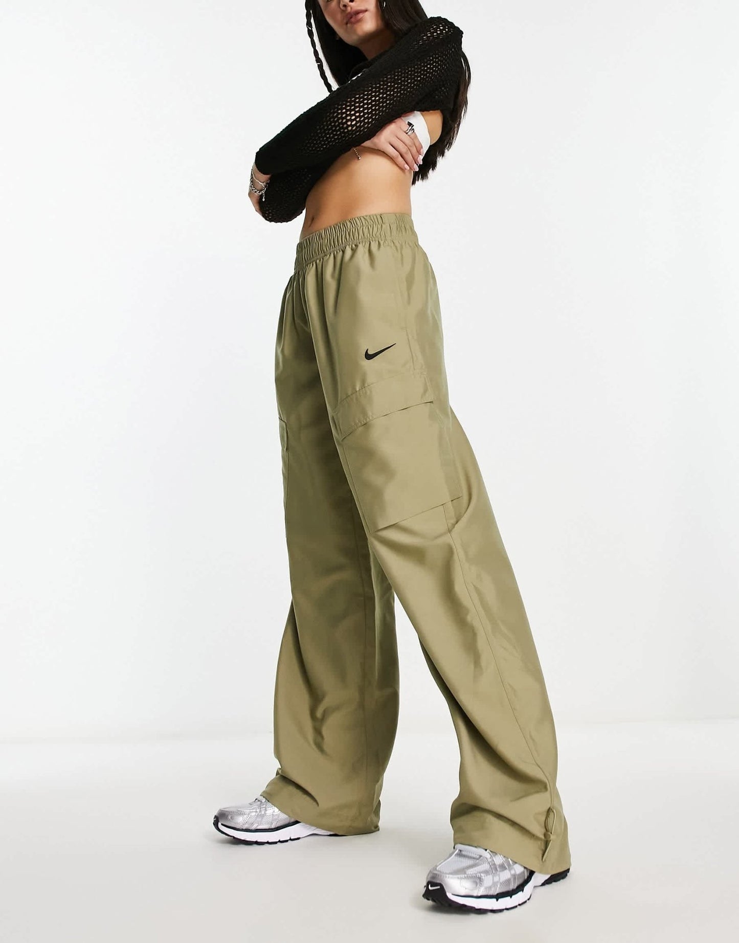 Nike Life Trend woven cargo trousers in neutral olive - ASOS Sample Sale