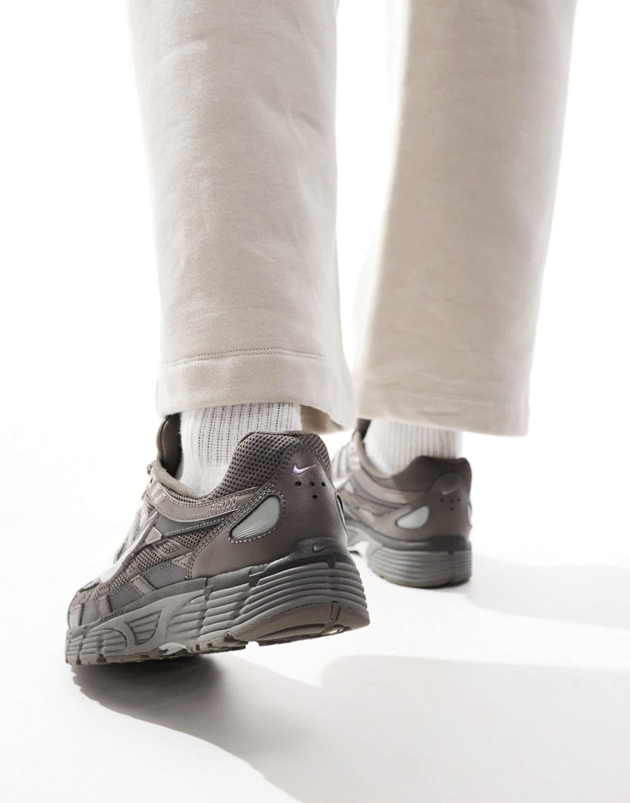 Nike P-6000 trainers in dark grey and silver - ASOS Sample Sale