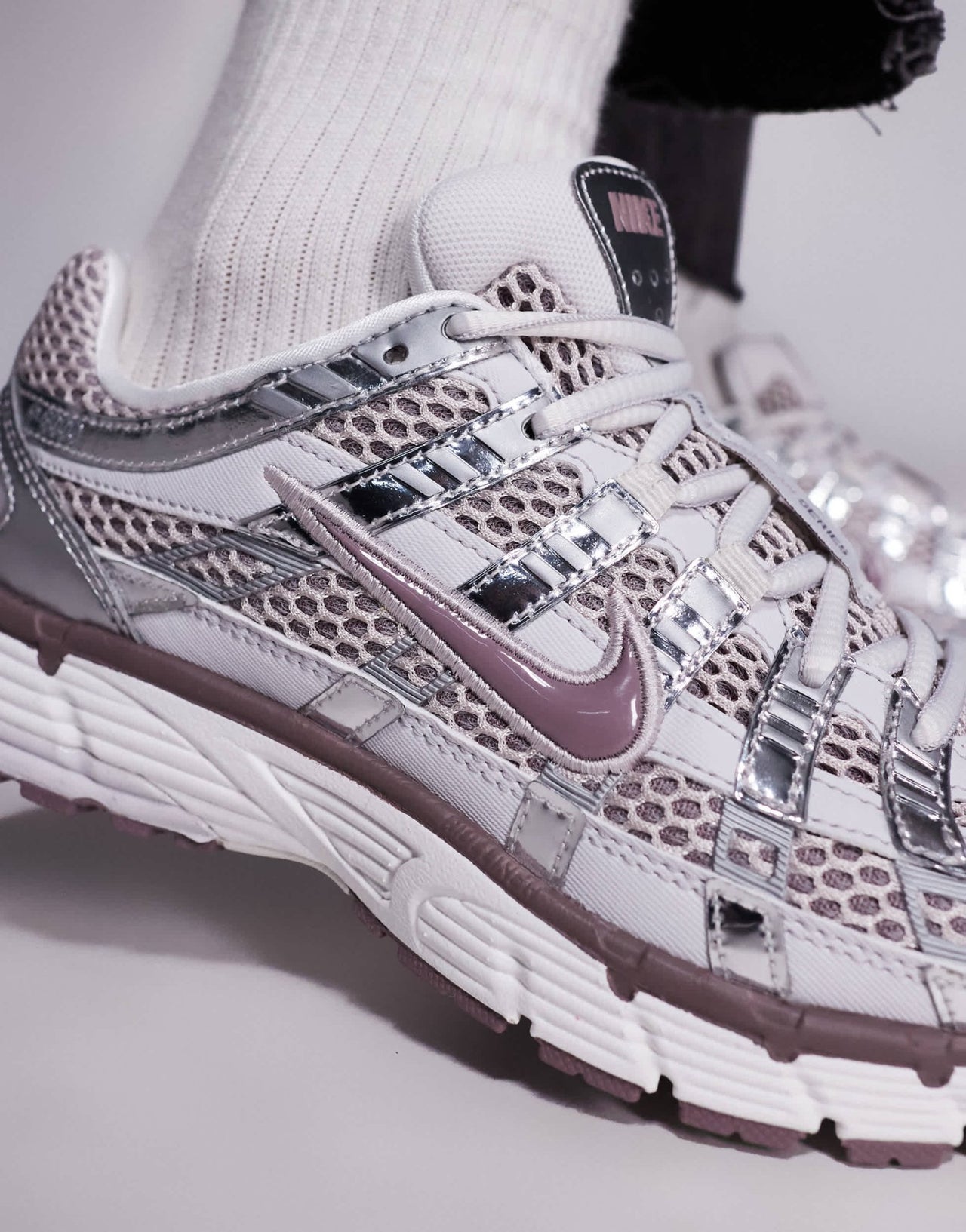 Nike P-6000 unisex trainers in grey and purple - ASOS Sample Sale