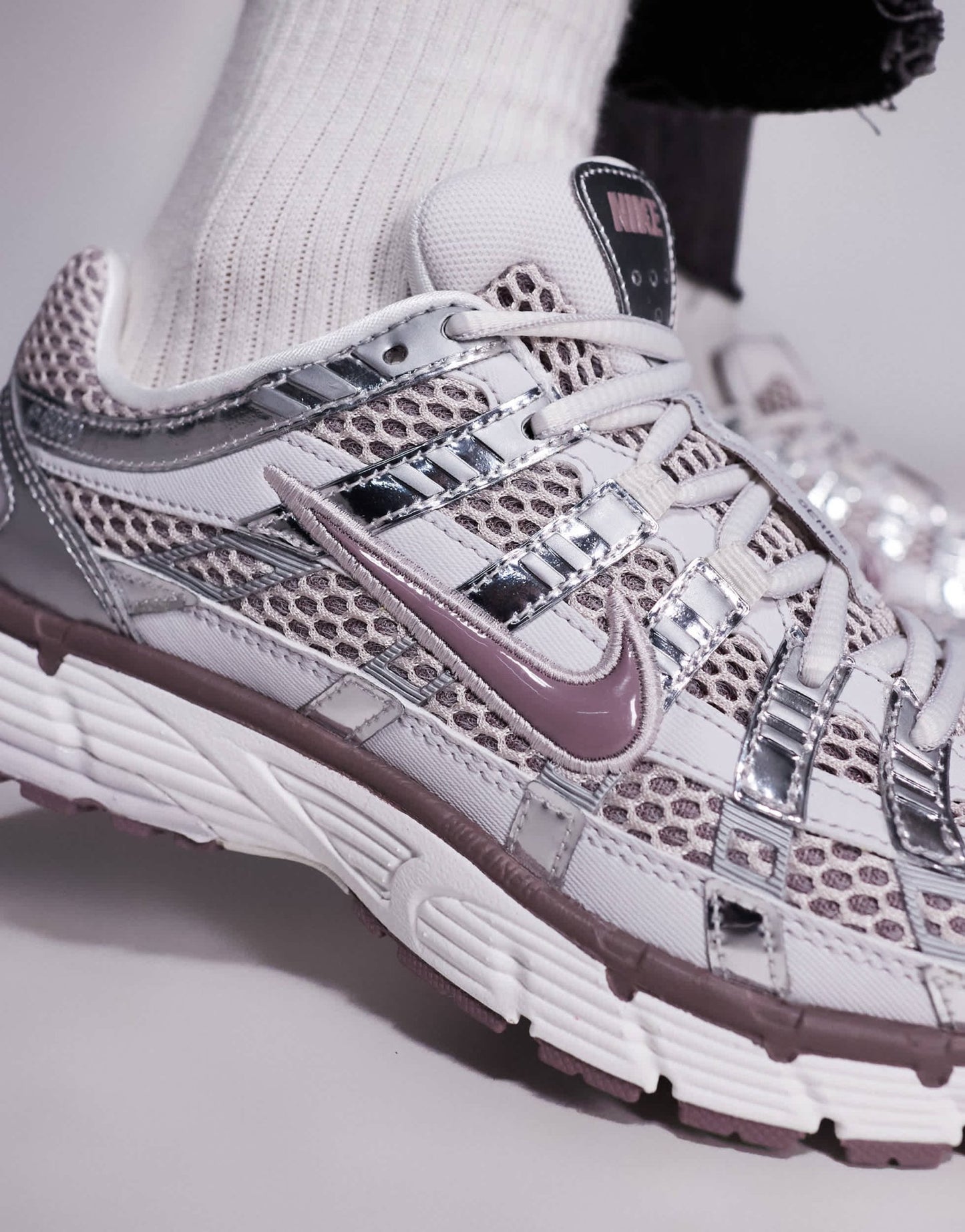 Nike P-6000 unisex trainers in grey and purple - ASOS Sample Sale