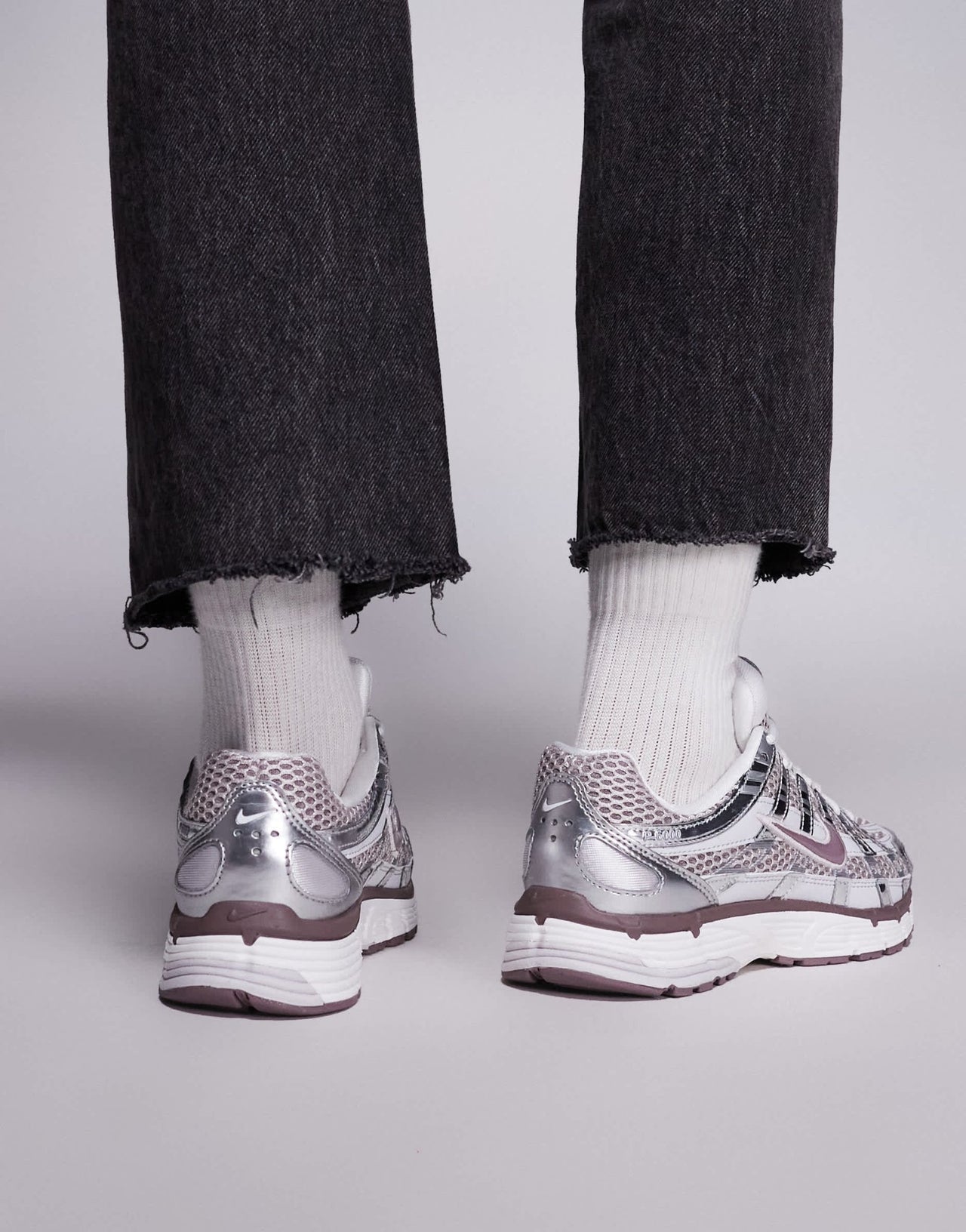 Nike P-6000 unisex trainers in grey and purple - ASOS Sample Sale
