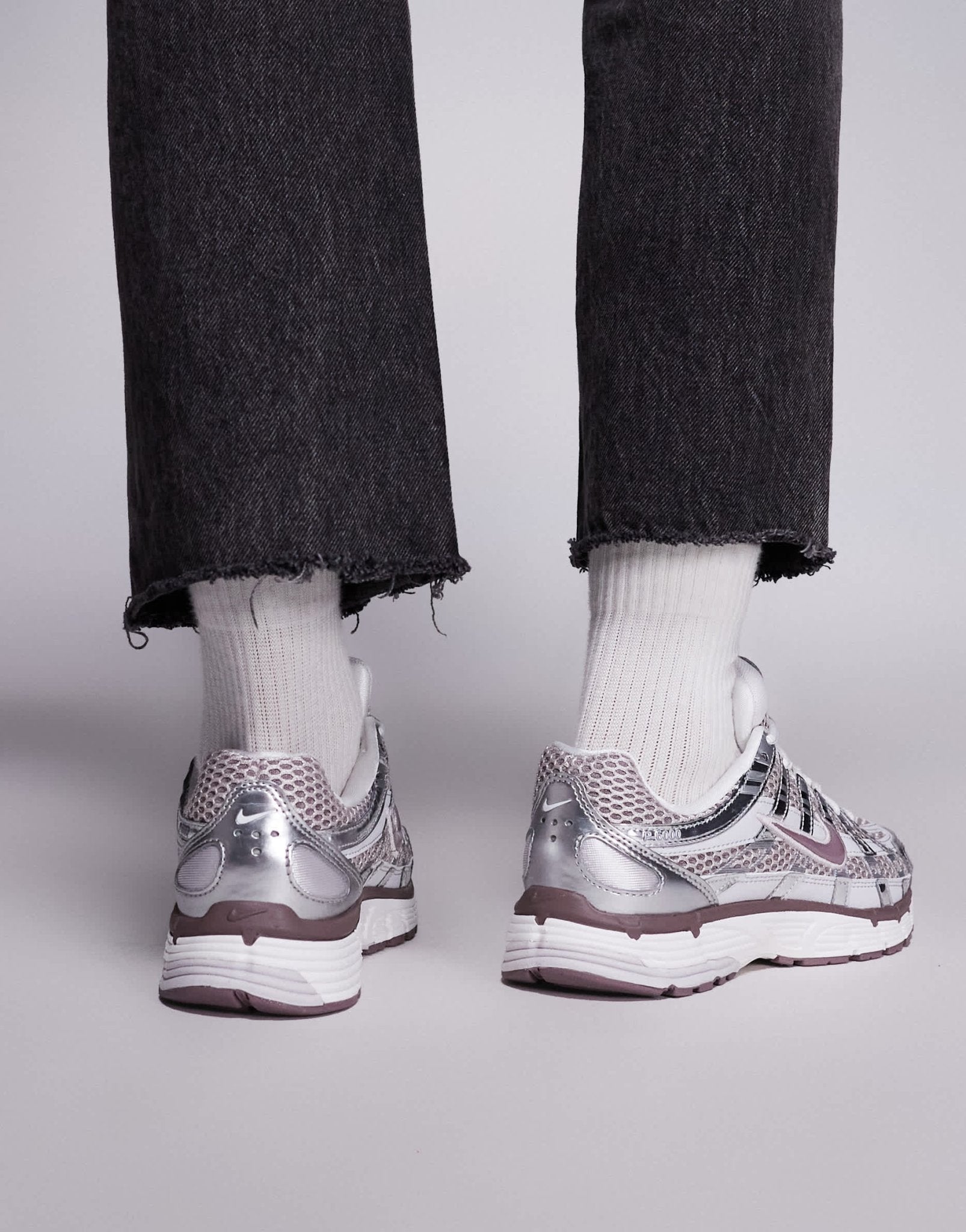 Nike P-6000 unisex trainers in grey and purple - ASOS Sample Sale