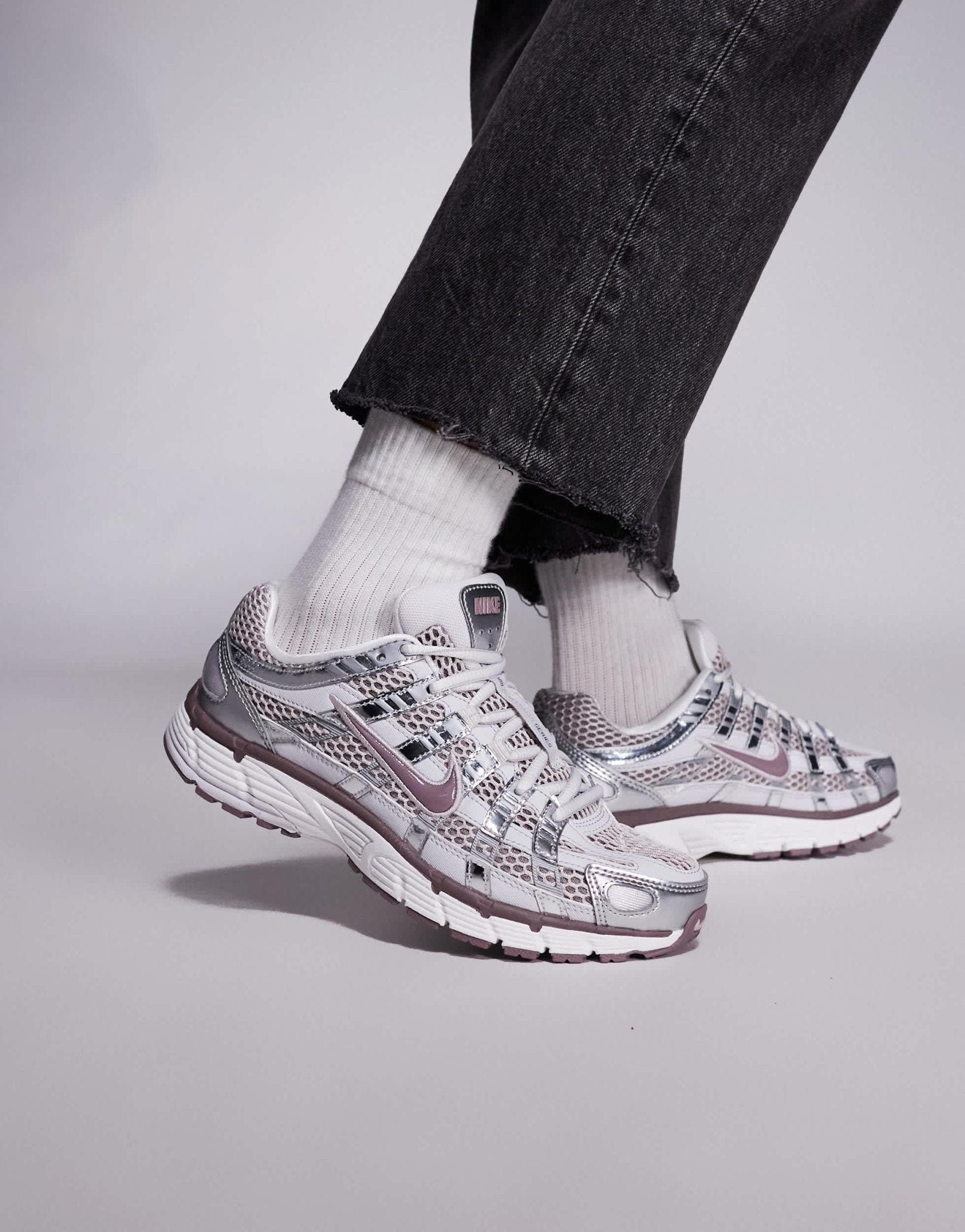 Nike P-6000 unisex trainers in grey and purple - ASOS Sample Sale