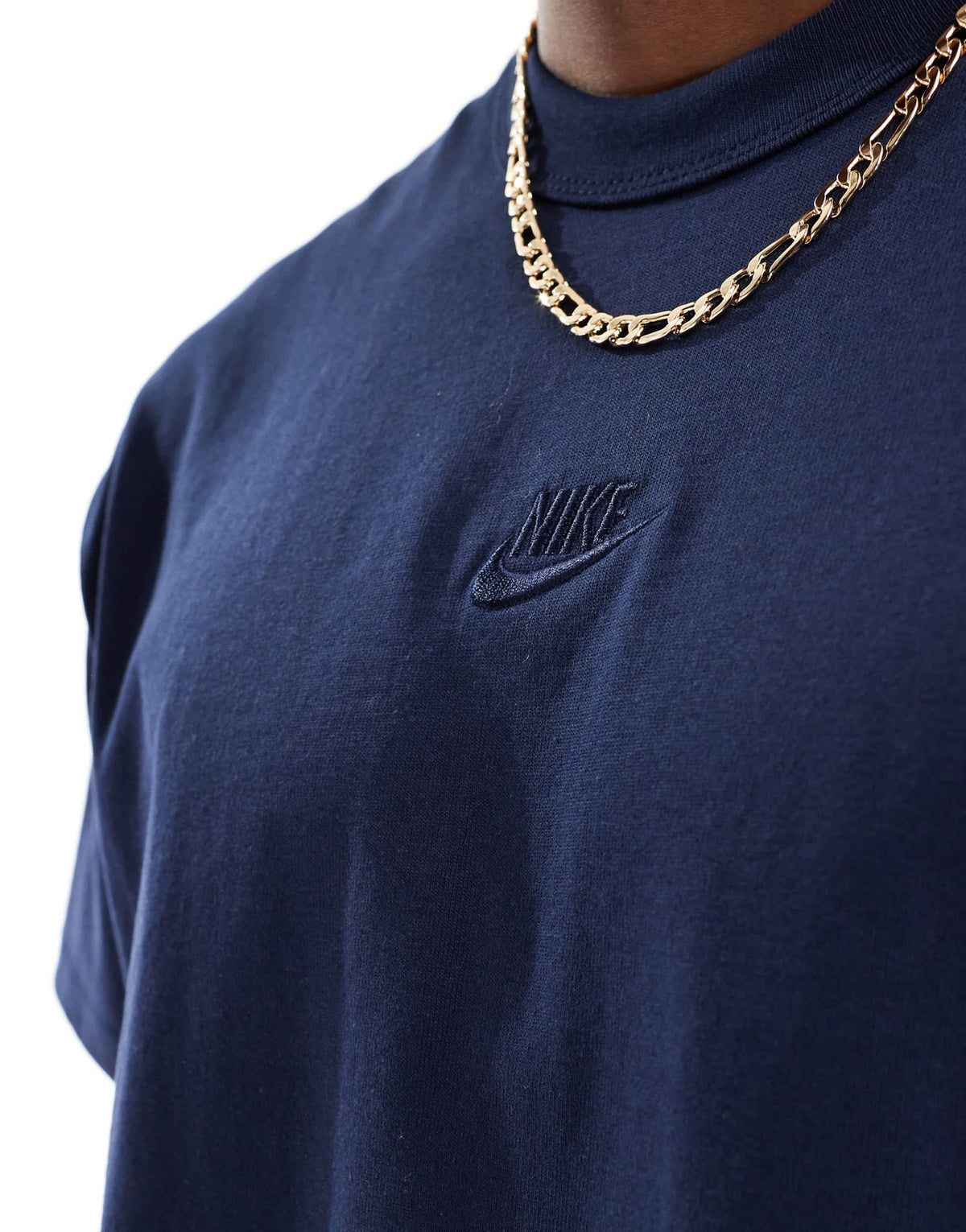 Nike Premium Essentials t-shirt in dark blue - ASOS Sample Sale