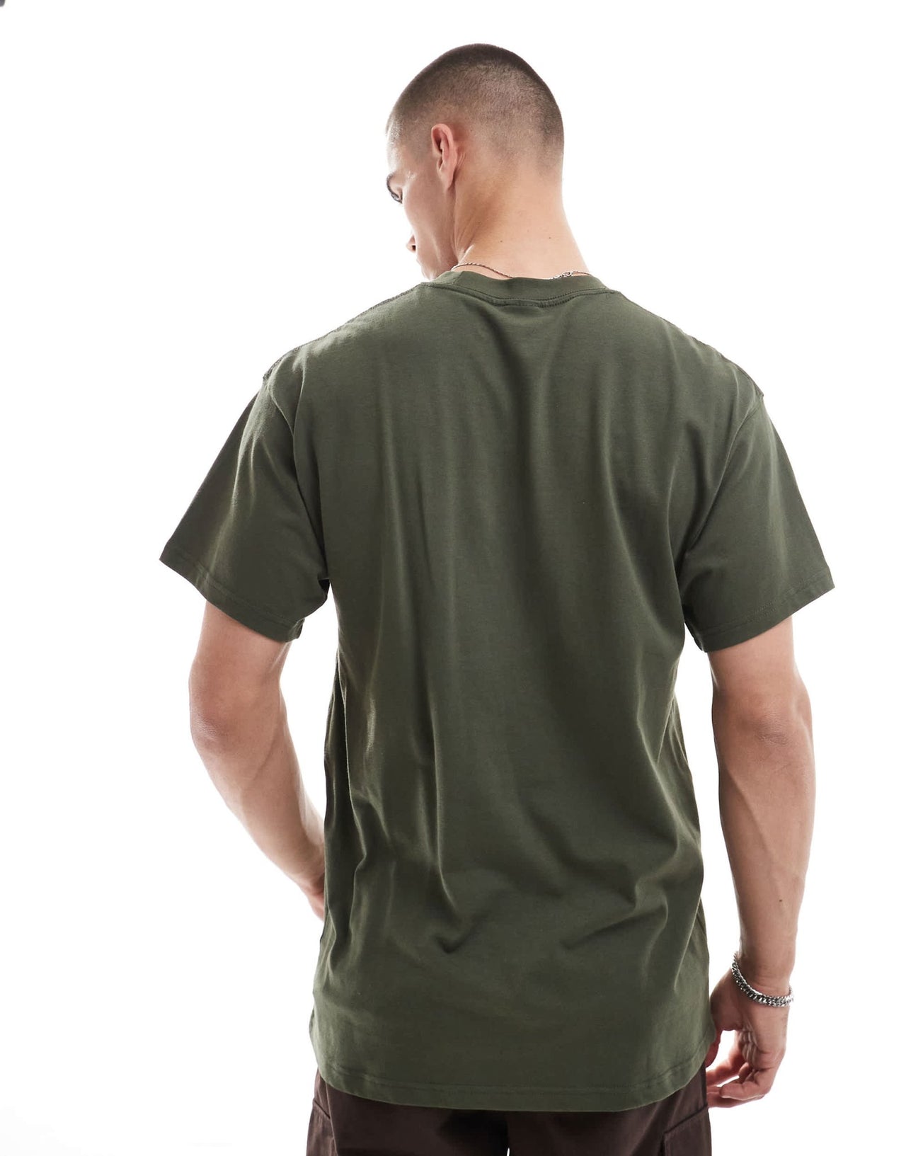 Nike Premium Essentials t-shirt in khaki - ASOS Sample Sale