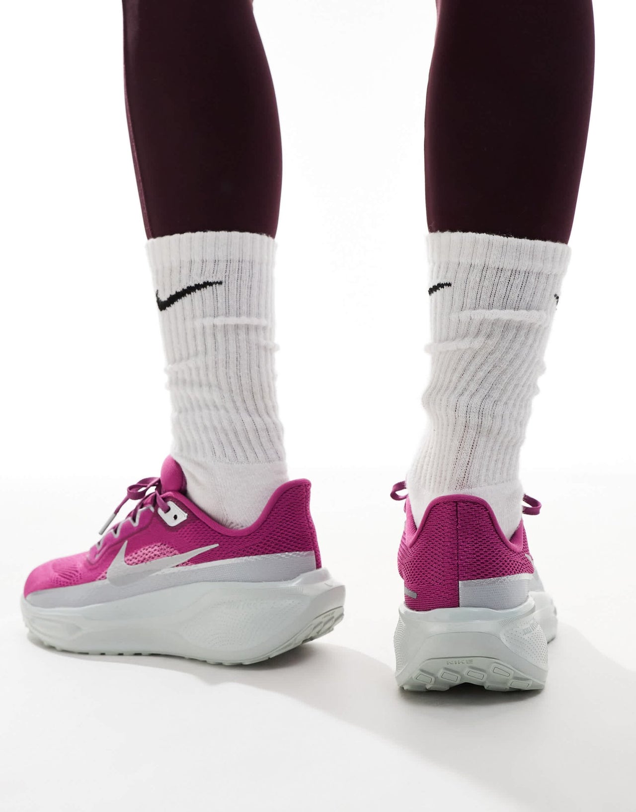 Nike Running Air Zoom Pegasus 41 Premium trainers in purple and silver - ASOS Sample Sale