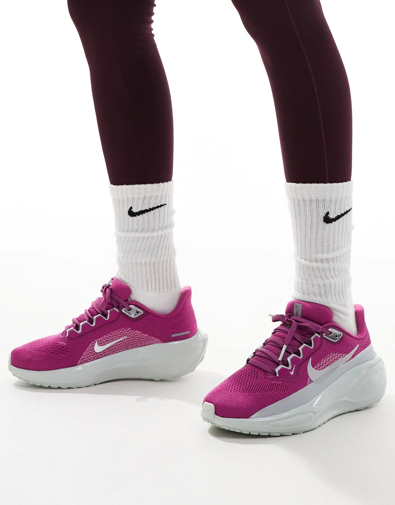 Nike Running Air Zoom Pegasus 41 Premium trainers in purple and silver - ASOS Sample Sale