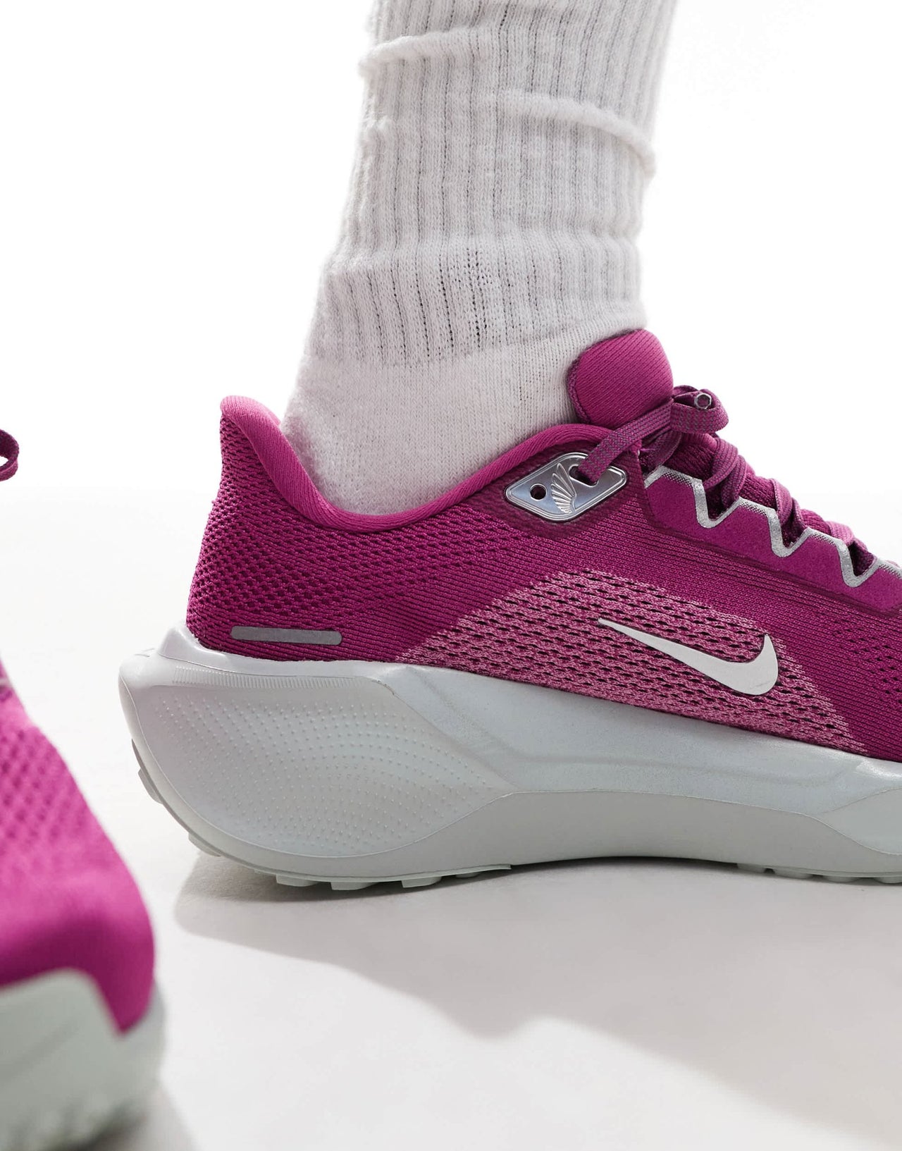 Nike Running Air Zoom Pegasus 41 Premium trainers in purple and silver - ASOS Sample Sale