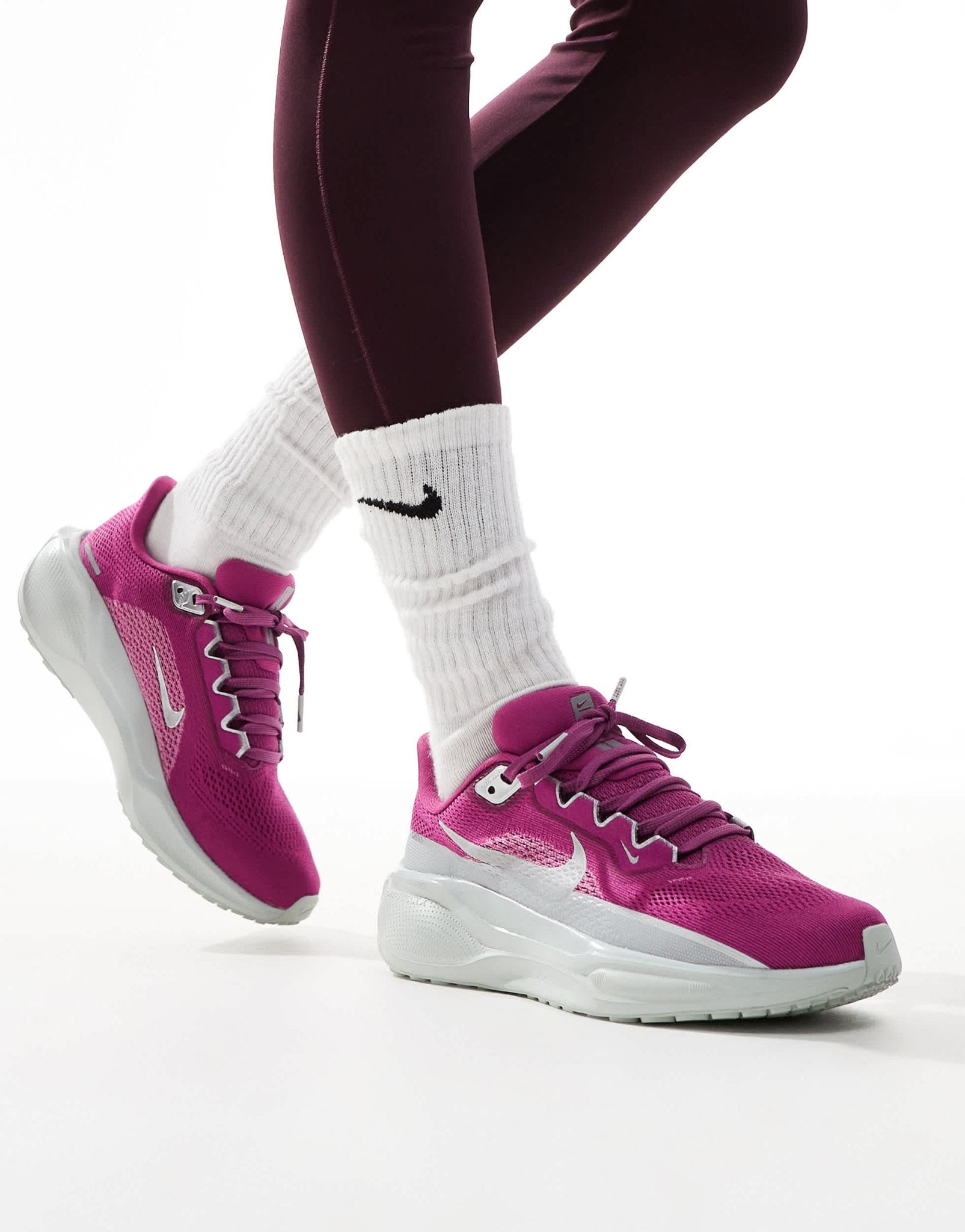 Nike Running Air Zoom Pegasus 41 Premium trainers in purple and silver - ASOS Sample Sale