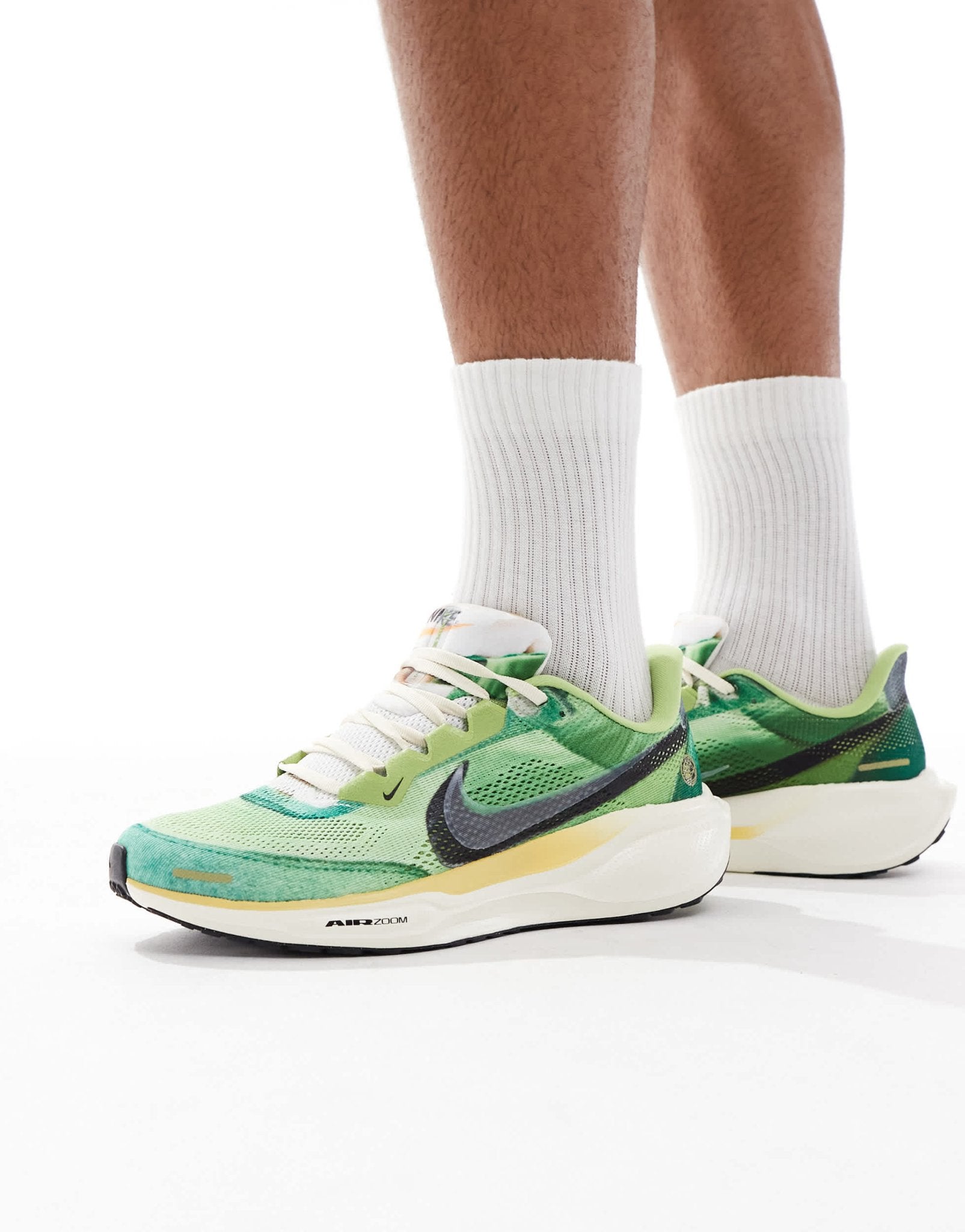 Nike Running Air Zoom Pegasus 41 trainers in green - ASOS Sample Sale