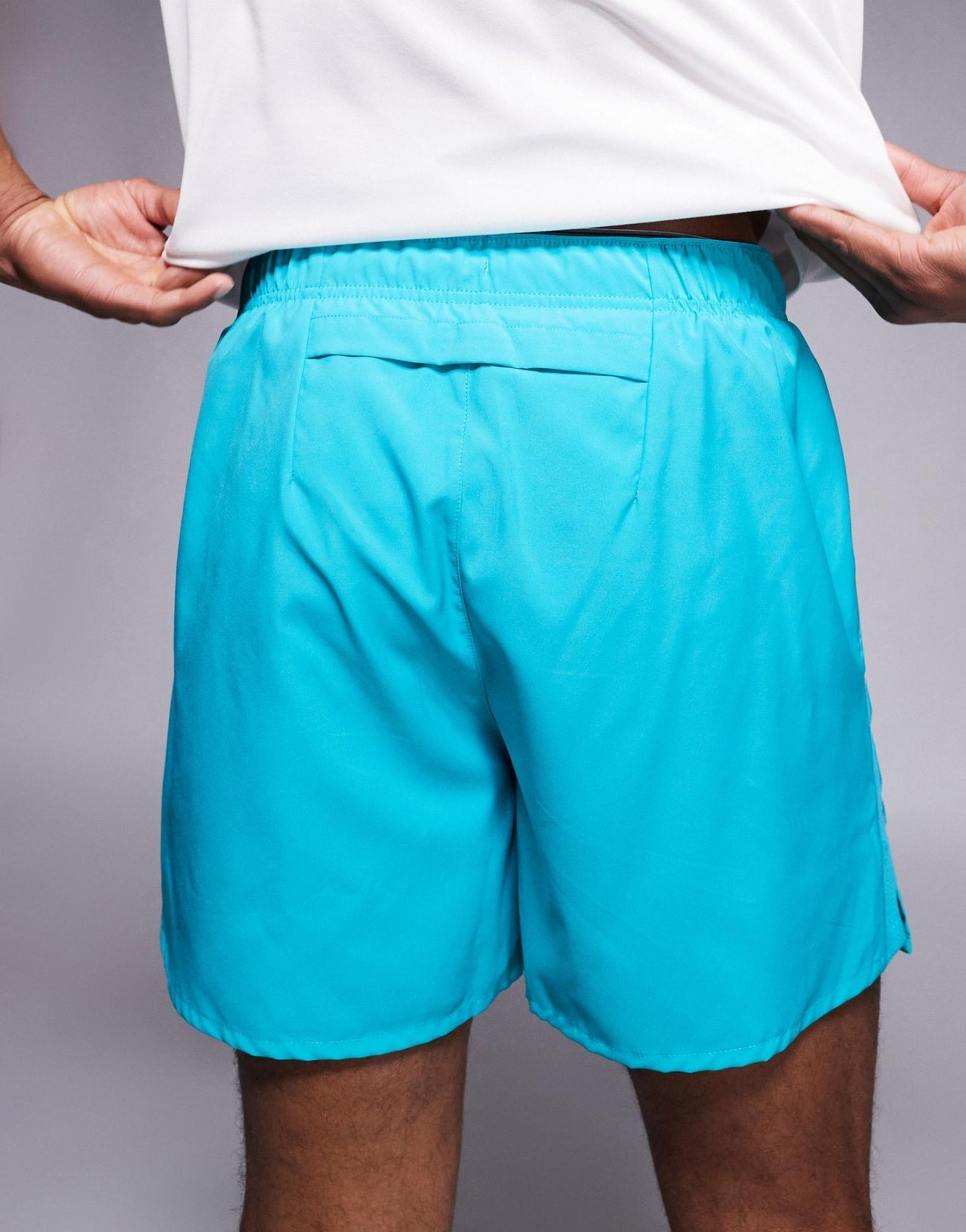 Nike Running Challenger Dri-FIT 5 inch shorts in blue - ASOS Sample Sale