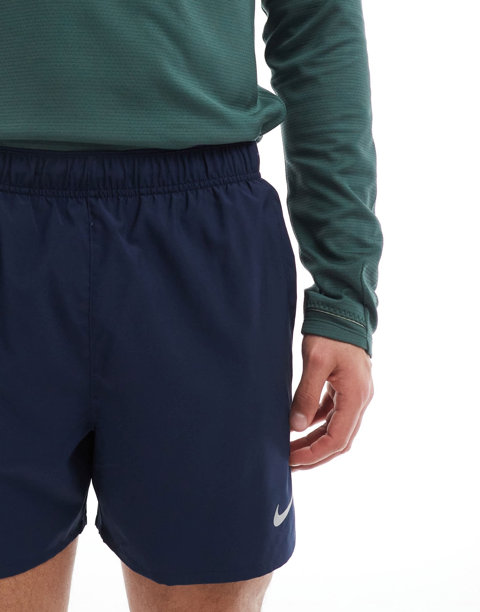 Nike Running Challenger Dri - FIT 5 inch shorts in navy - ASOS Sample Sale