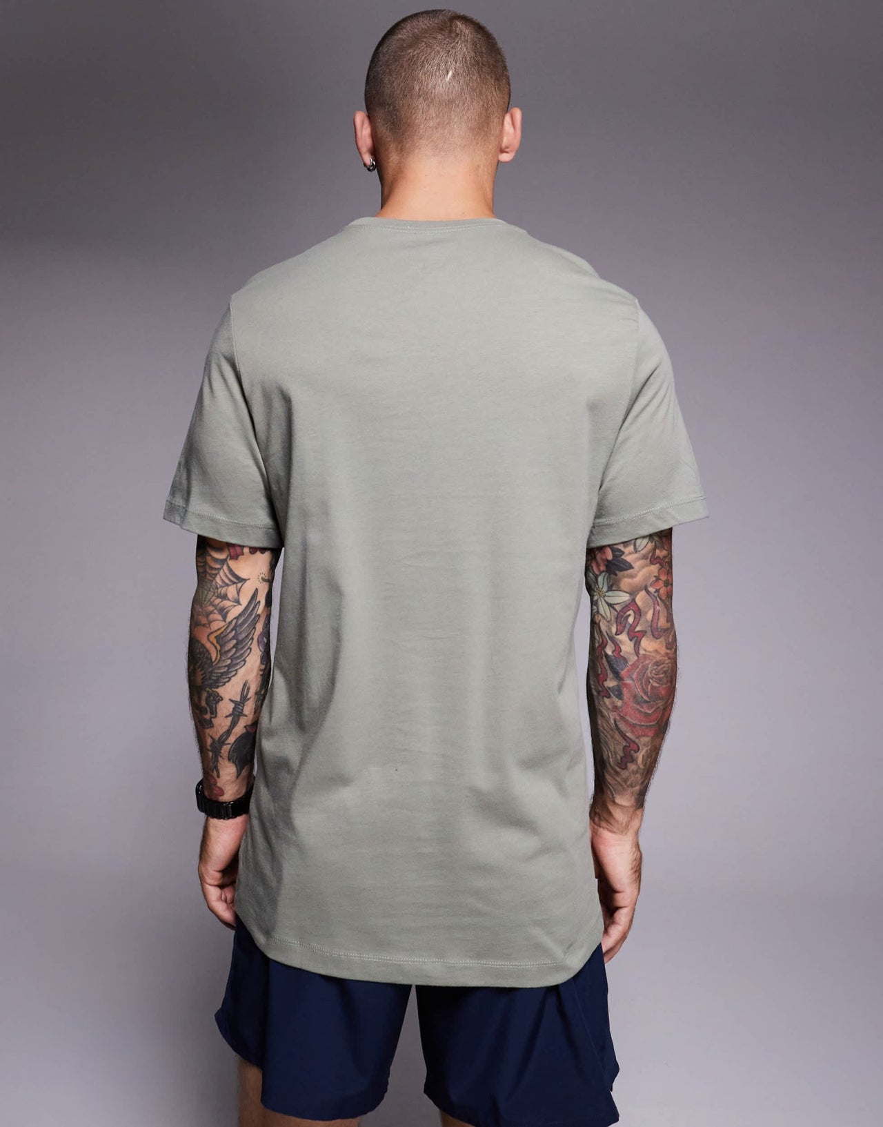 Nike Running graphic t-shirt in khaki - ASOS Sample Sale