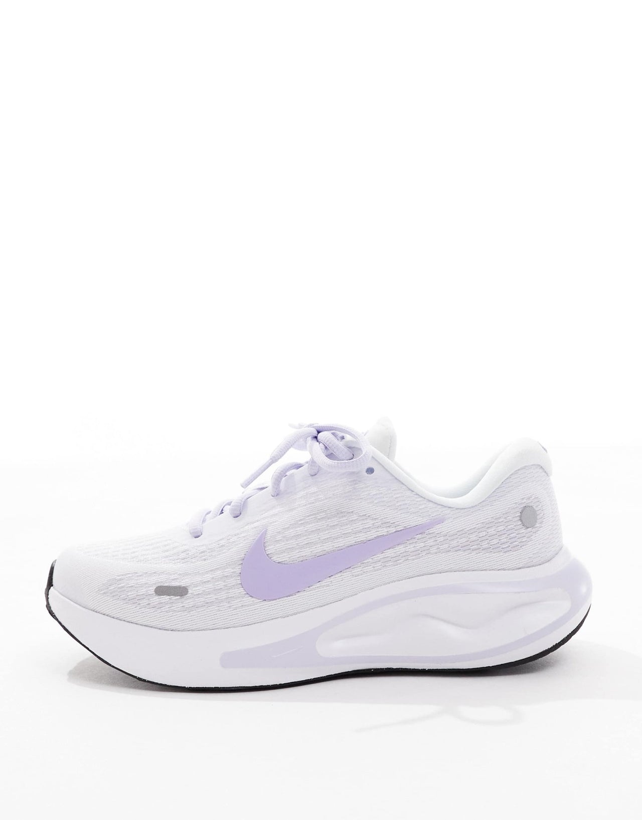 Nike Running Journey Run trainers in white and lilac - ASOS Sample Sale